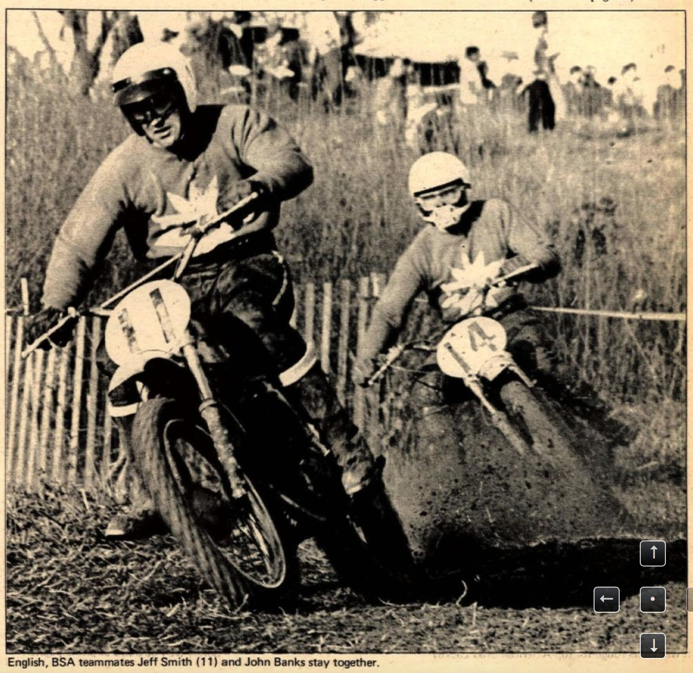 A shot from the Cycle News coverage of the 1970 Trans-AMA Series.