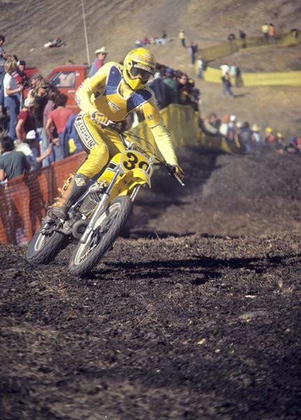 Yamaha's Mike Bell won the last two rounds of the '79 Trans-USA Series.