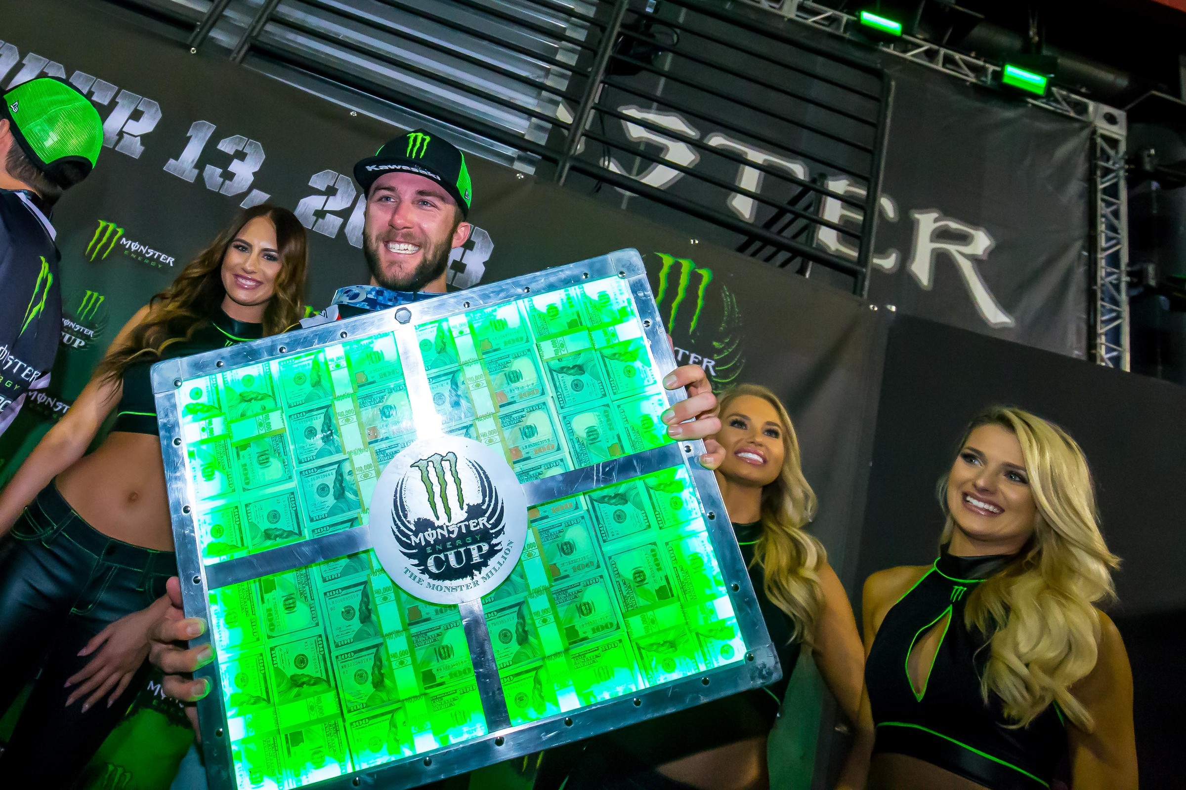 Back-to-back million dollar winners.