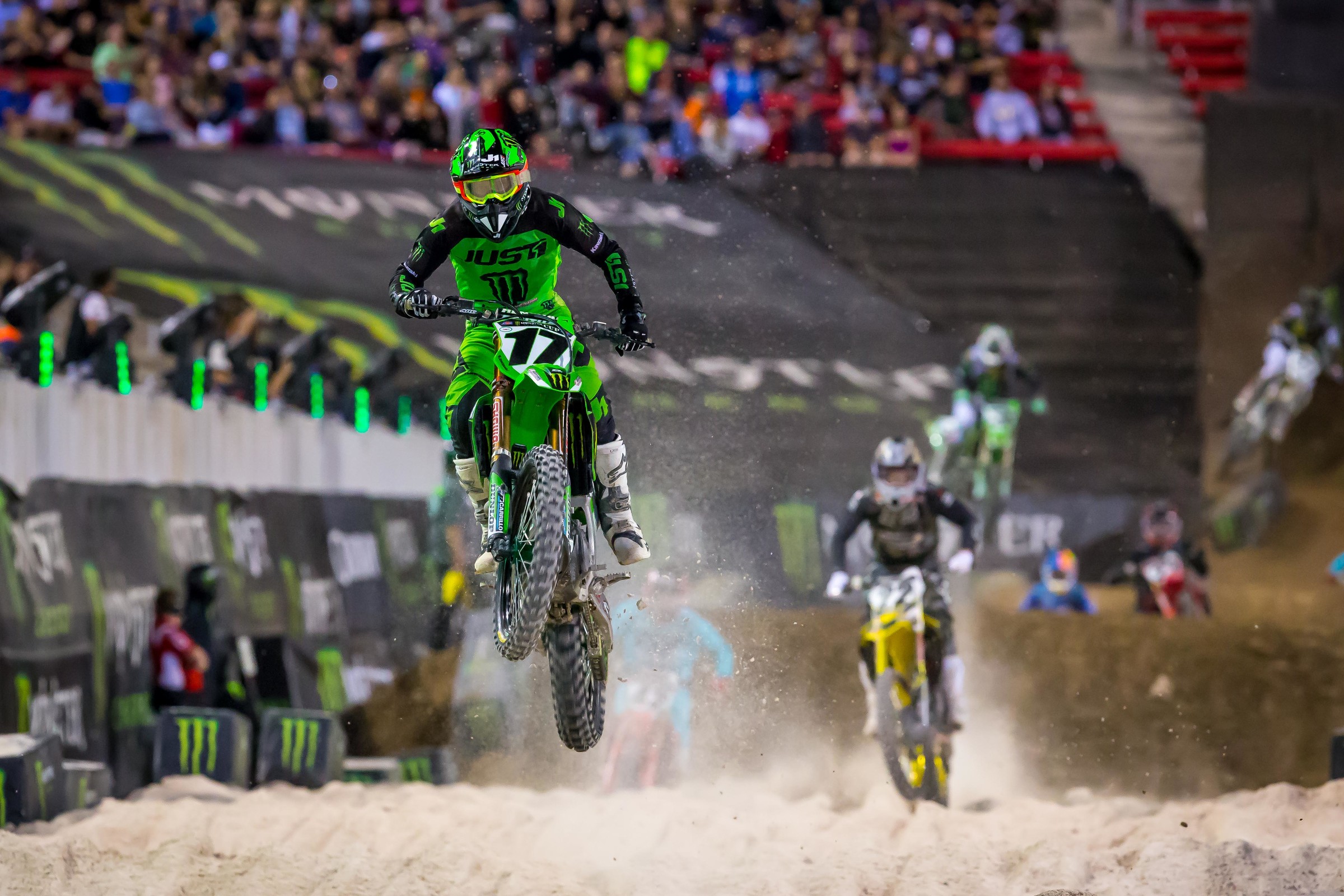 Savatgy finished third overall in his 450 debut.
