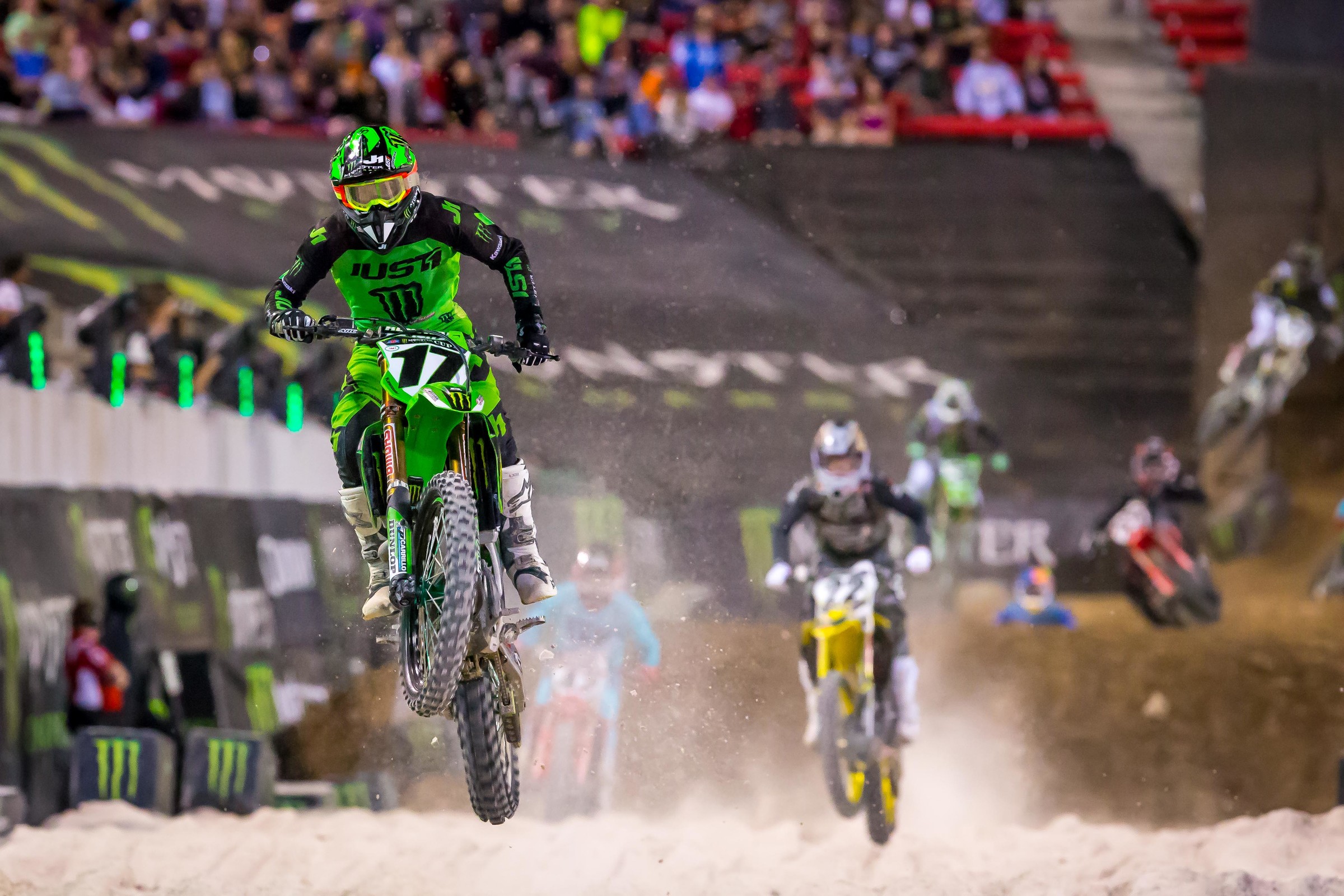 Savatgy finished third overall in his 450 debut.