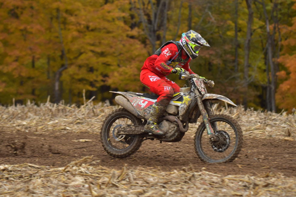 Josh Strang took third overall, and second in XC1 Open Pro class at GNCC season finale.