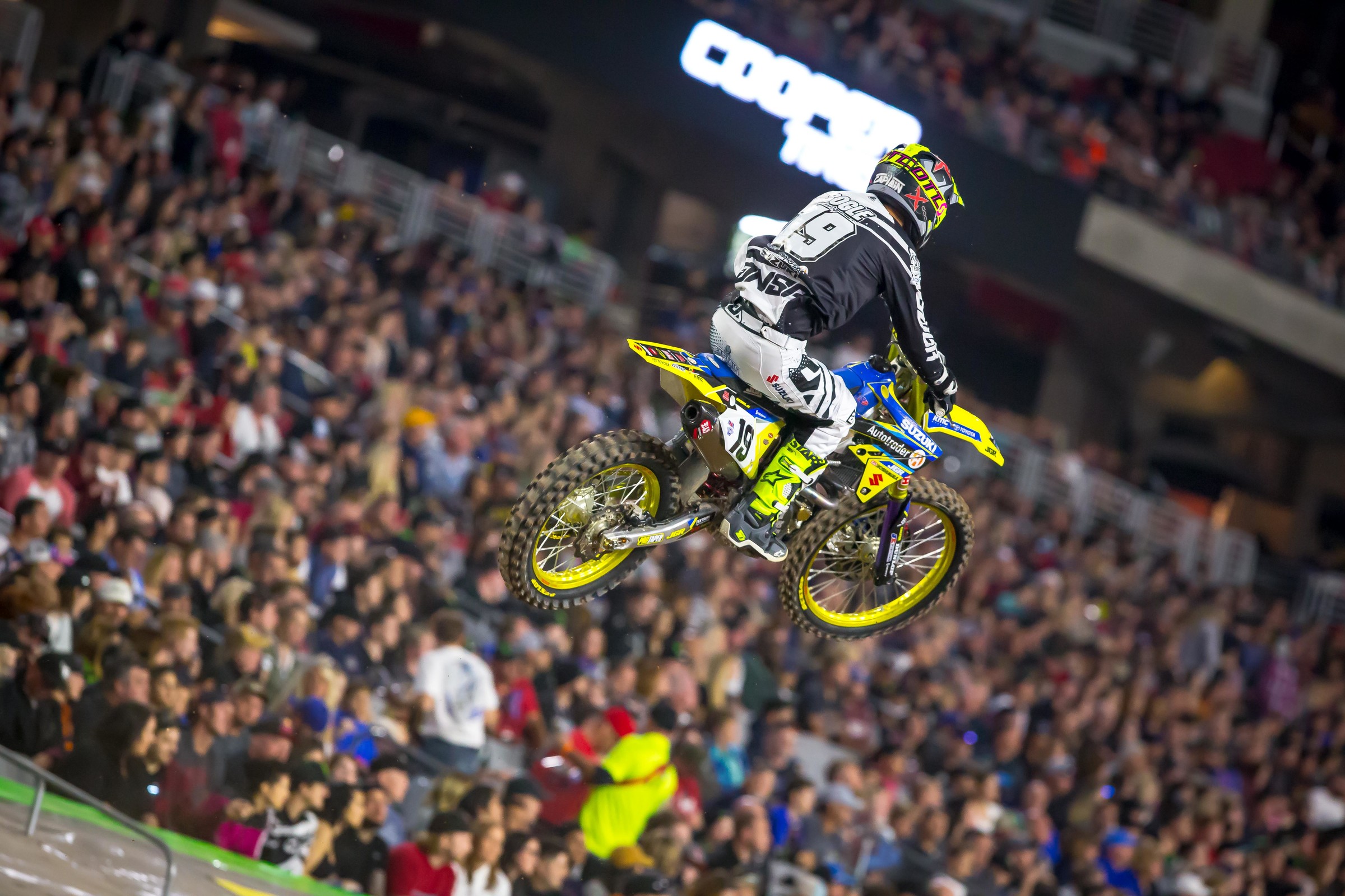 Bogle missed most of his only season with JGR Suzuki due to injury.