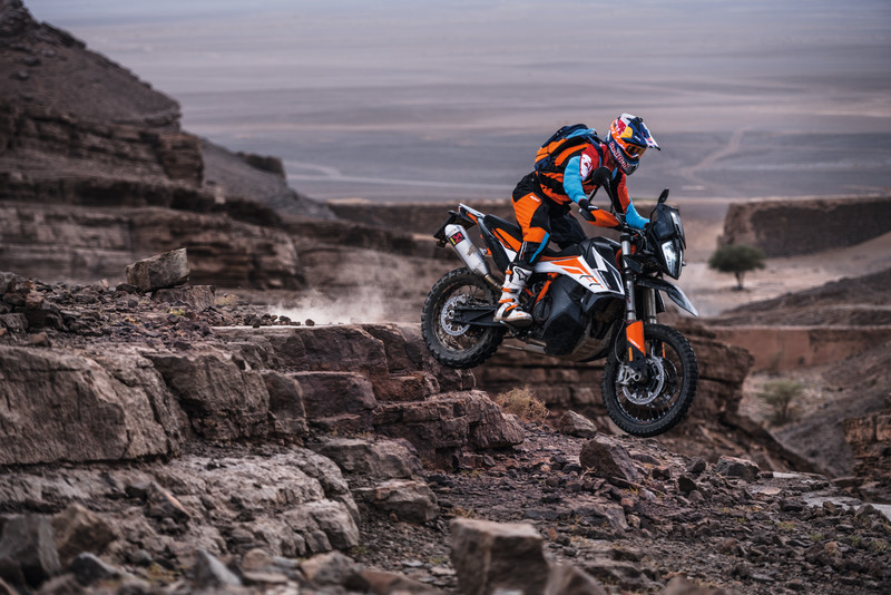 KTM's 790 Adventure R. Coming soon.