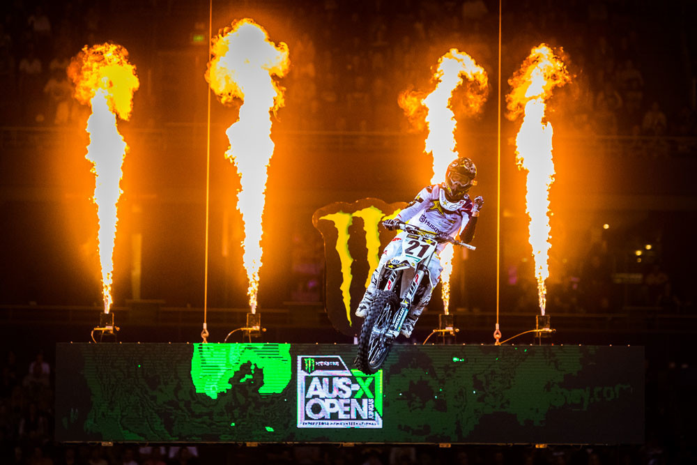 Anderson won all three main events in Sydney.