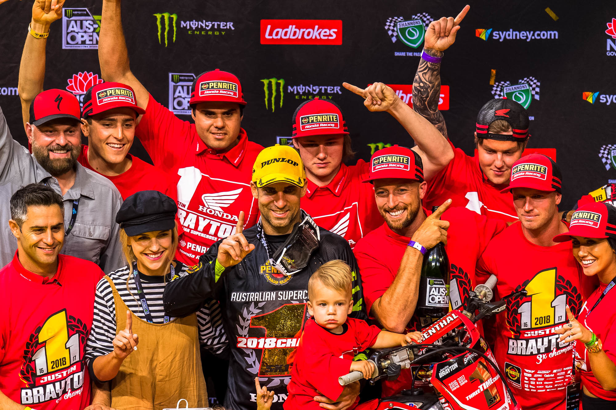 Brayton clinched a third SX1 title over the weekend.