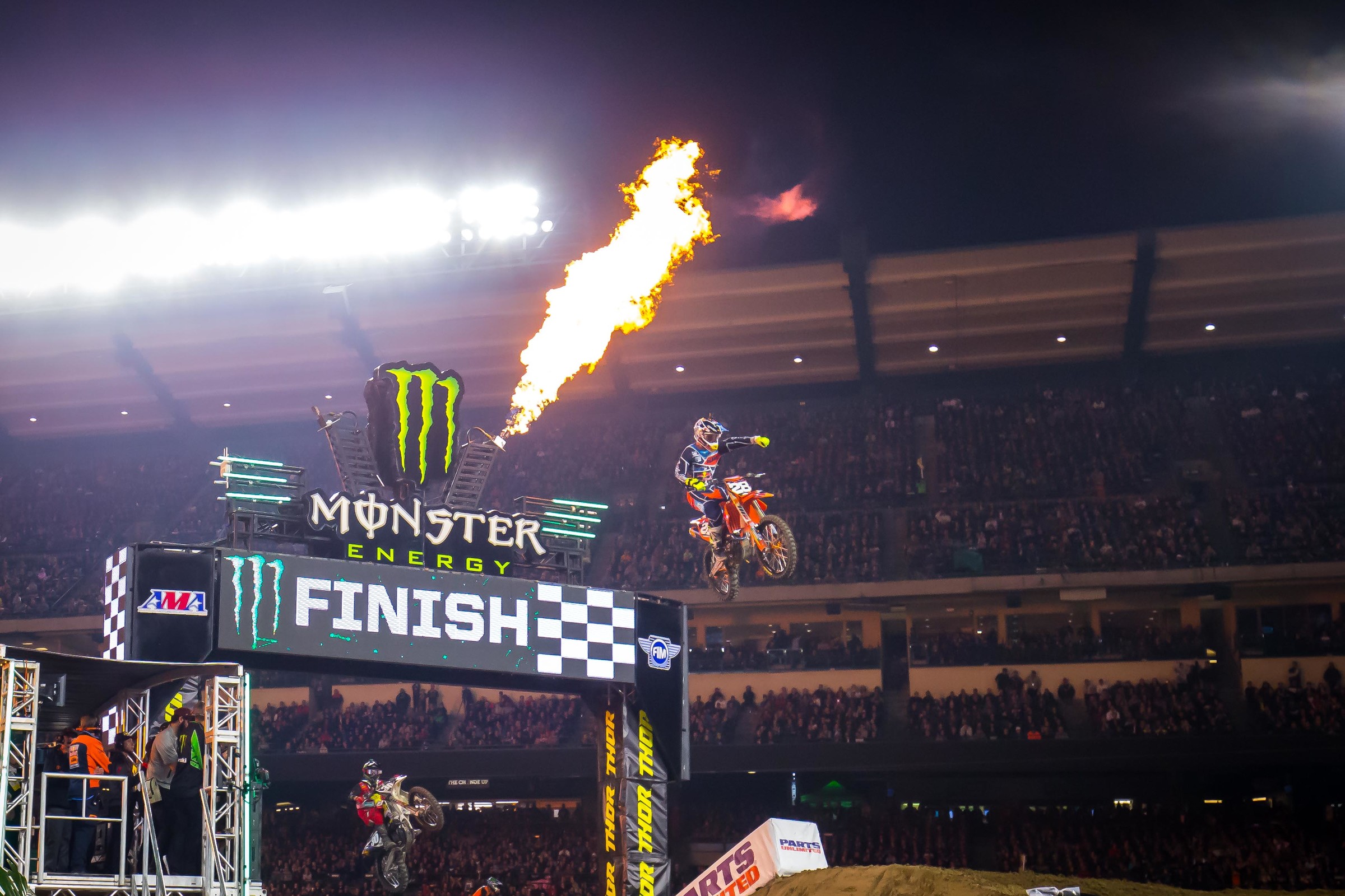 Do you remember who won A1 in the 250 class last year? Yep, it was McElrath.