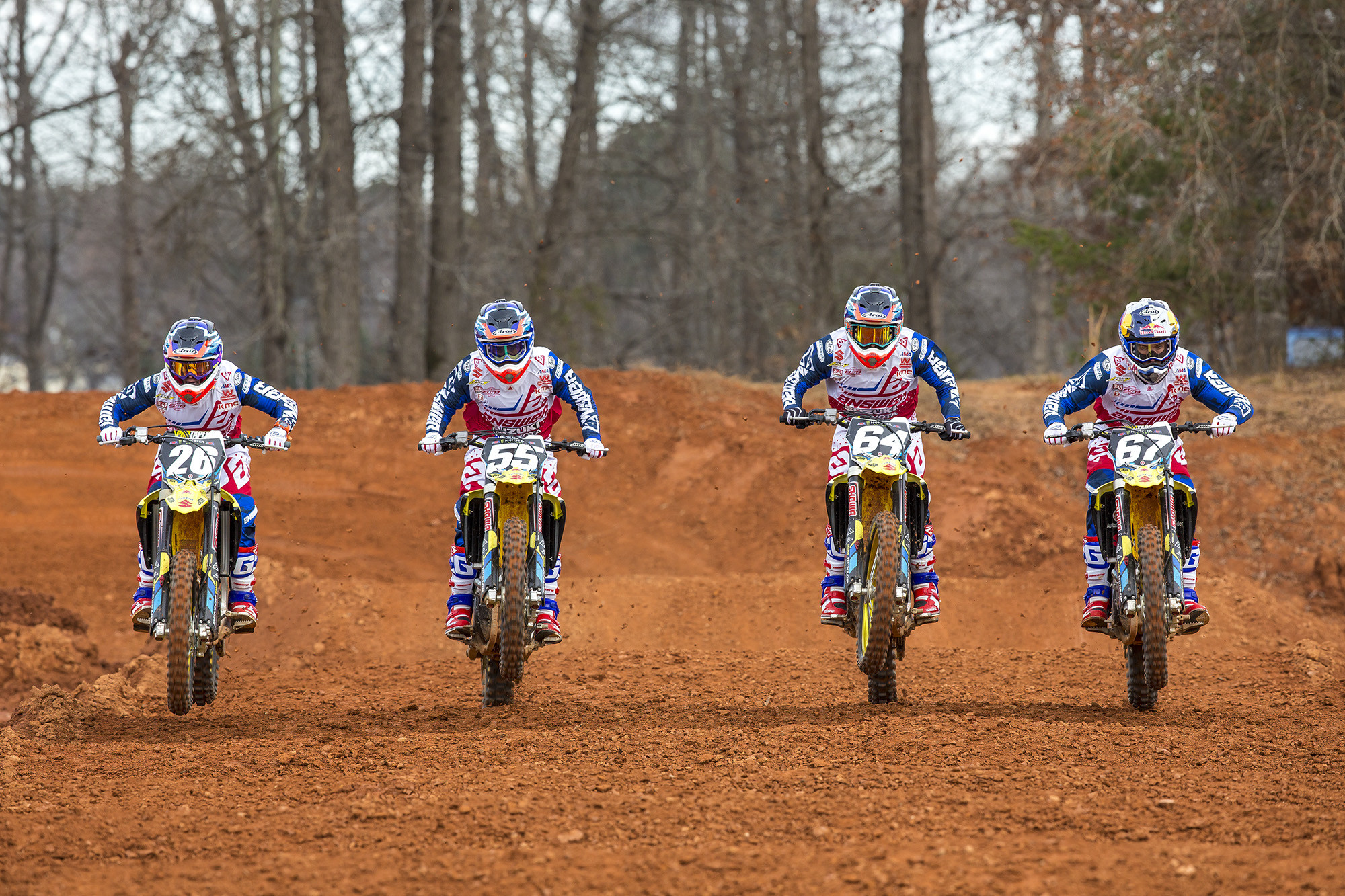 The 2019 JGR 250 squad.