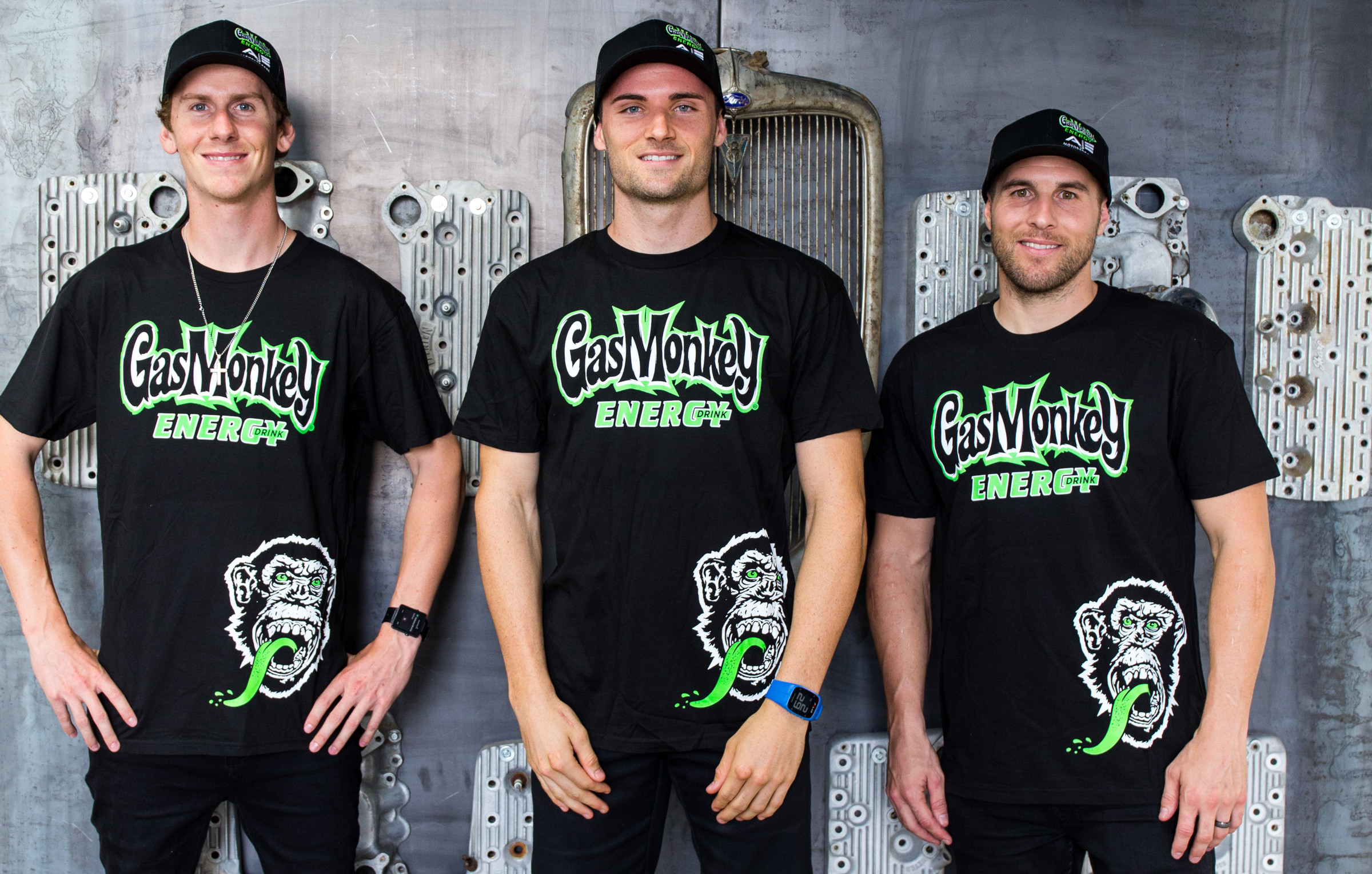 From left: Justin Starling, Dylan Merriam, Chris Blose.