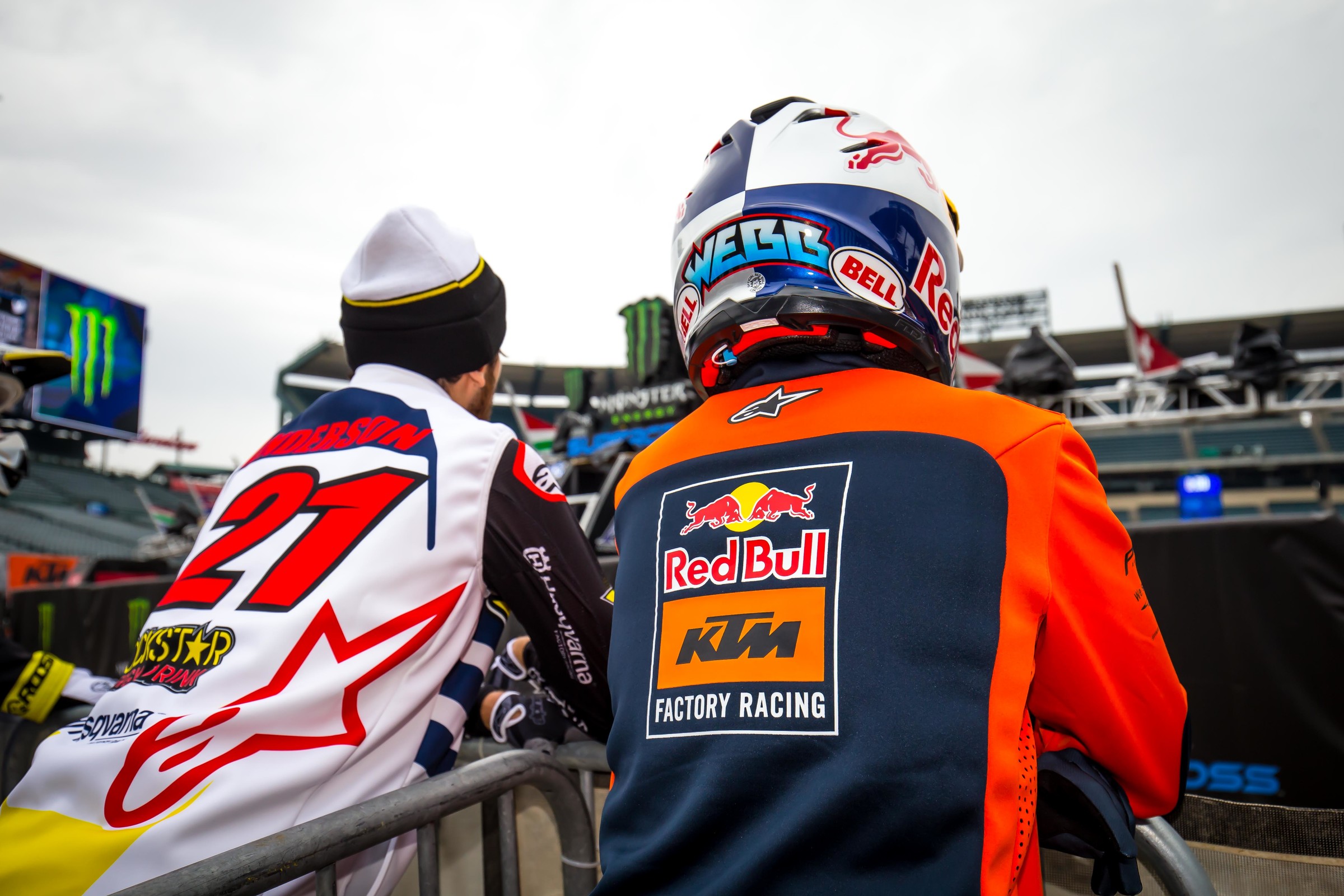 Cooper Webb was eleventh fastest with a 55.919.