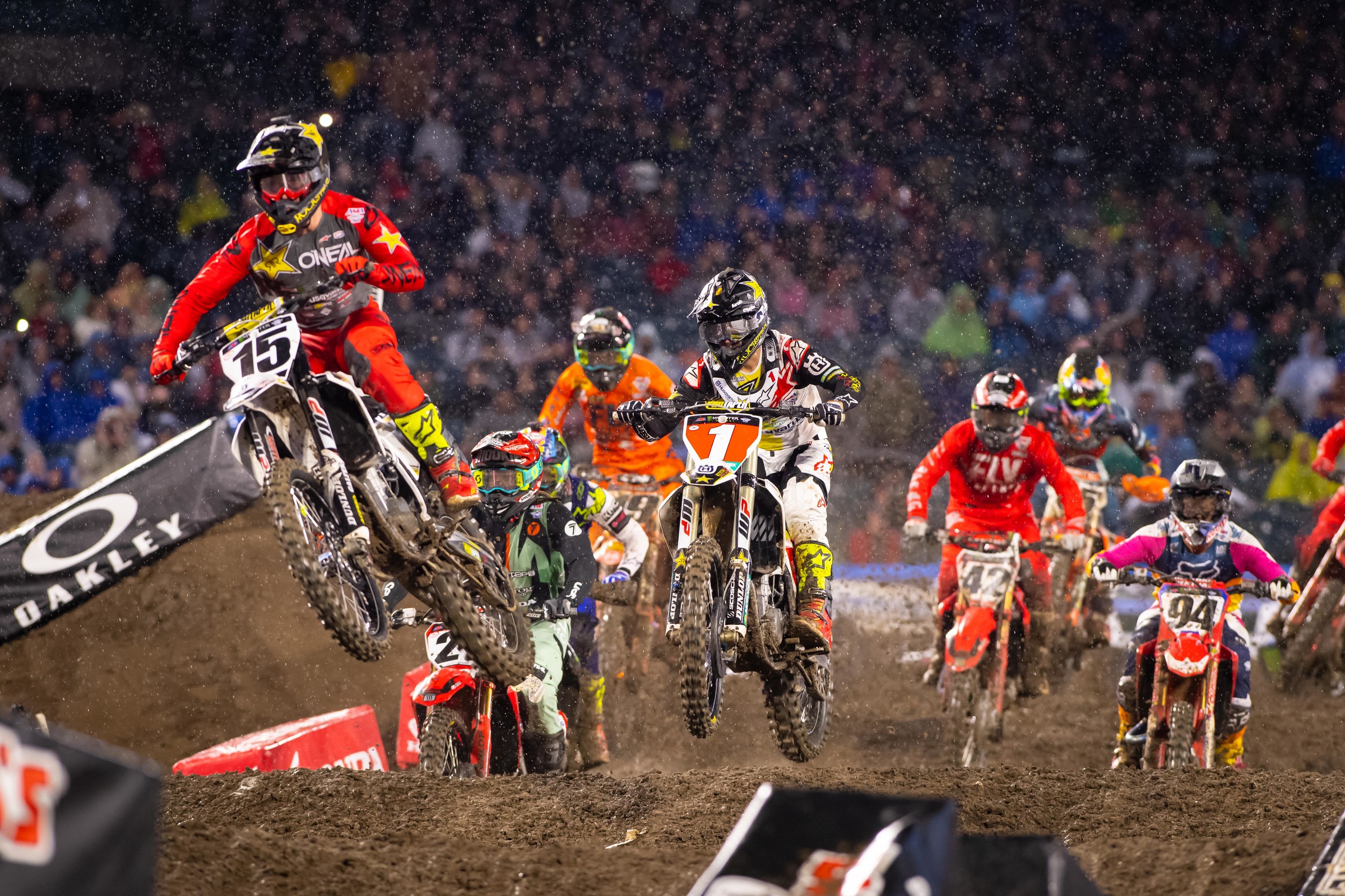 Wilson led 14 laps at A1 before finishing fourth.