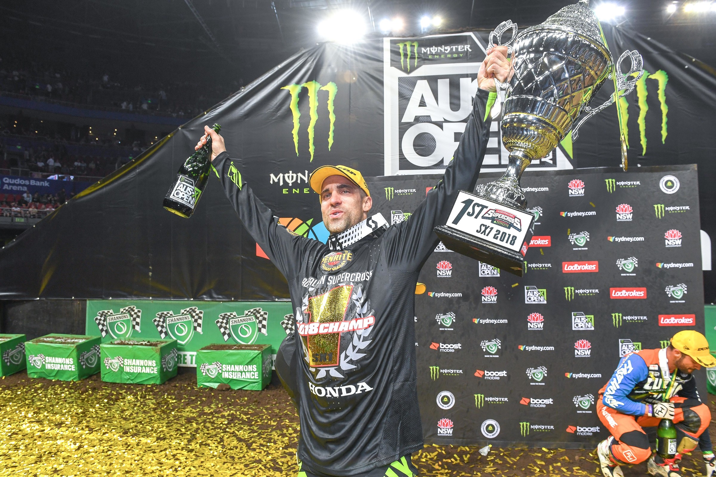 Brayton won a third straight Australian Supercross title in 2018.