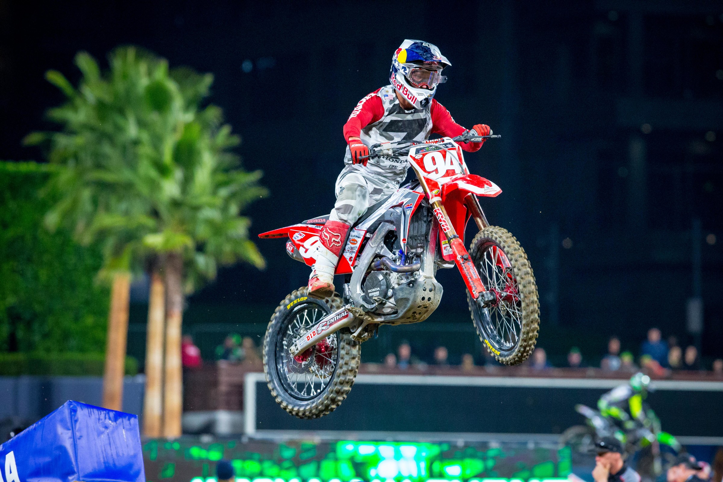 Honda HRC's Ken Roczen enters round three with the points lead.