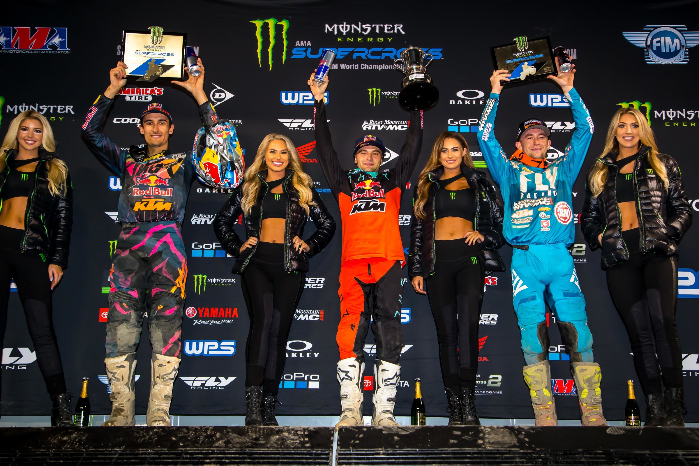 It's not often one brand occupies every single spot on the podium.
