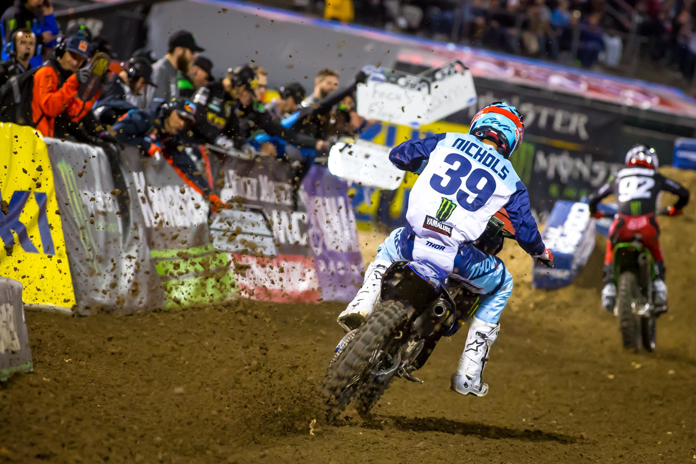 250SX West points leader Colt Nichols hasn't finished off the podium all season.