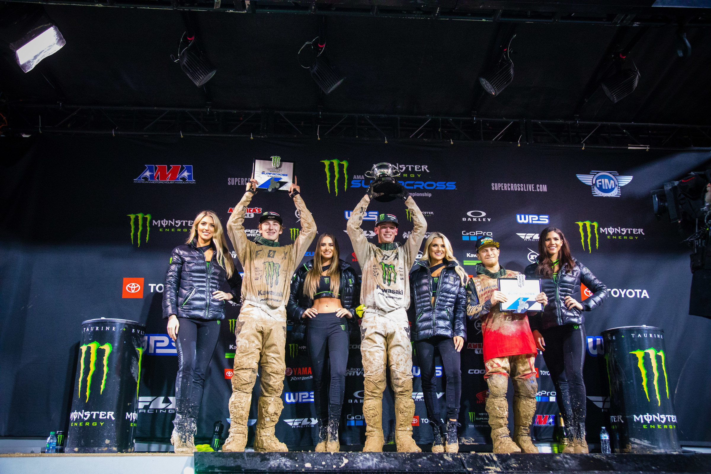 Marchbanks finished behind Cianciarulo for his first podium.
