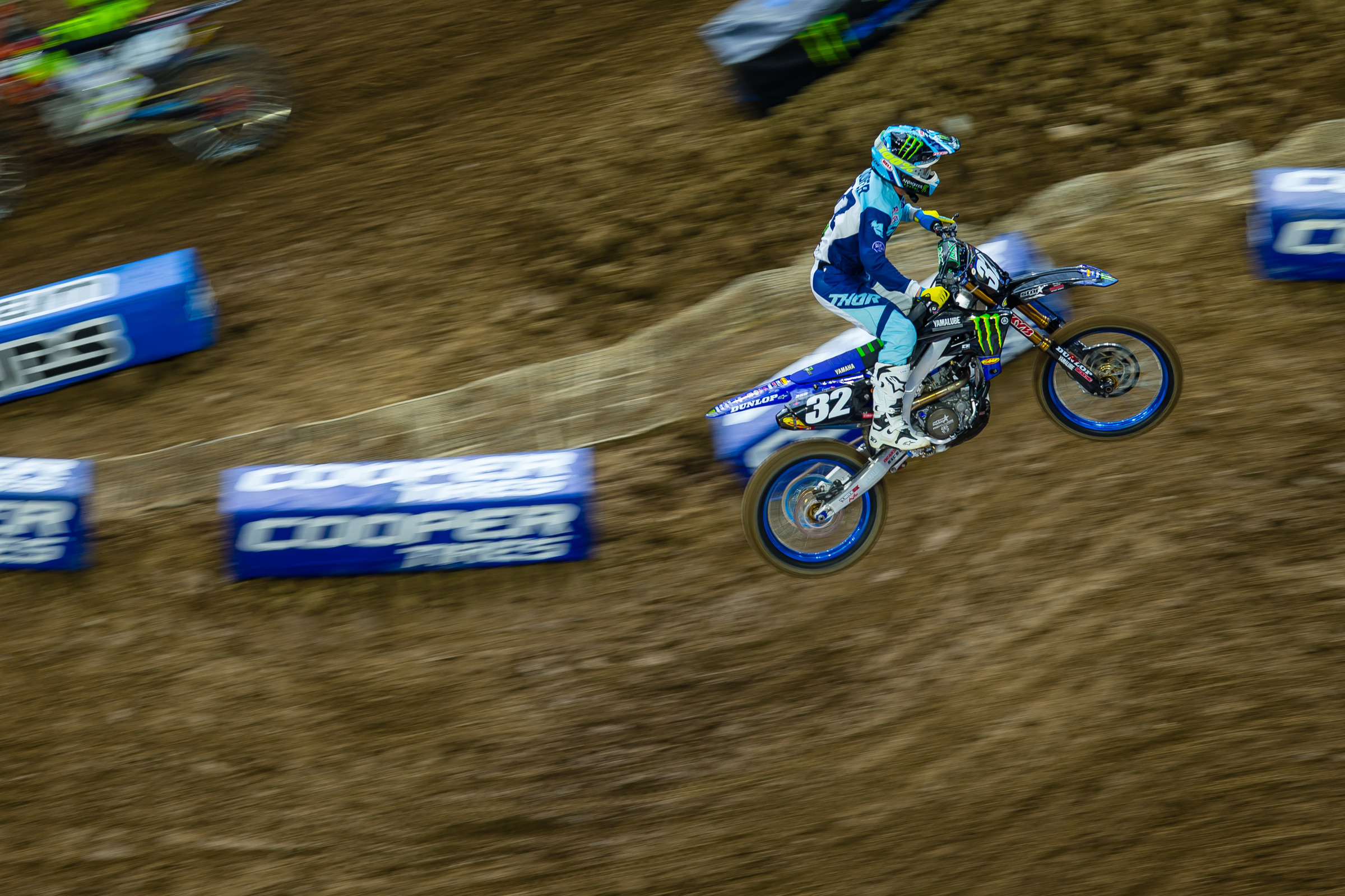 Justin Cooper rode a smart, steady main for third.