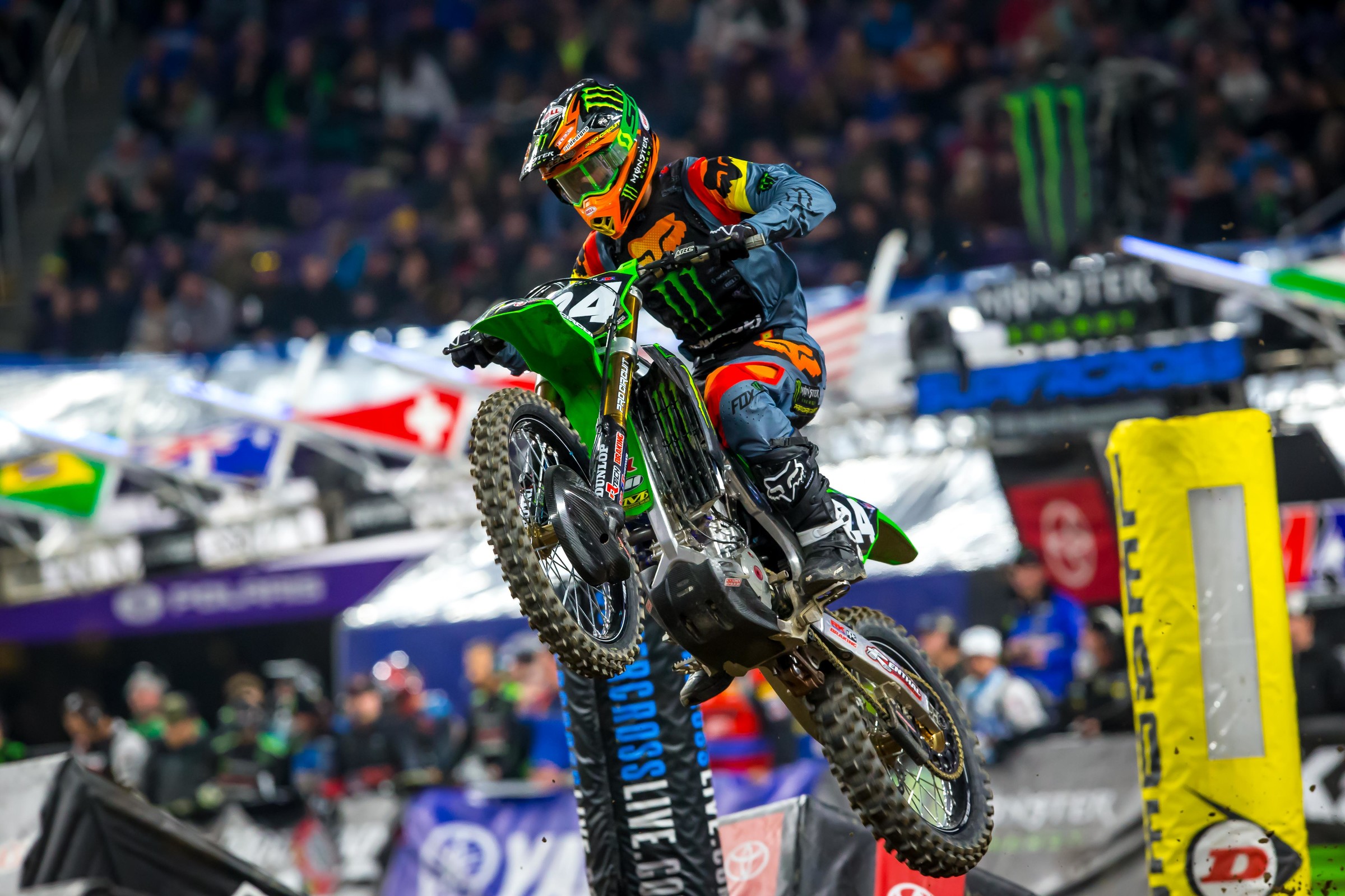 Austin Forkner will bring the red plates to Arlington for the second round of the 250SX East.