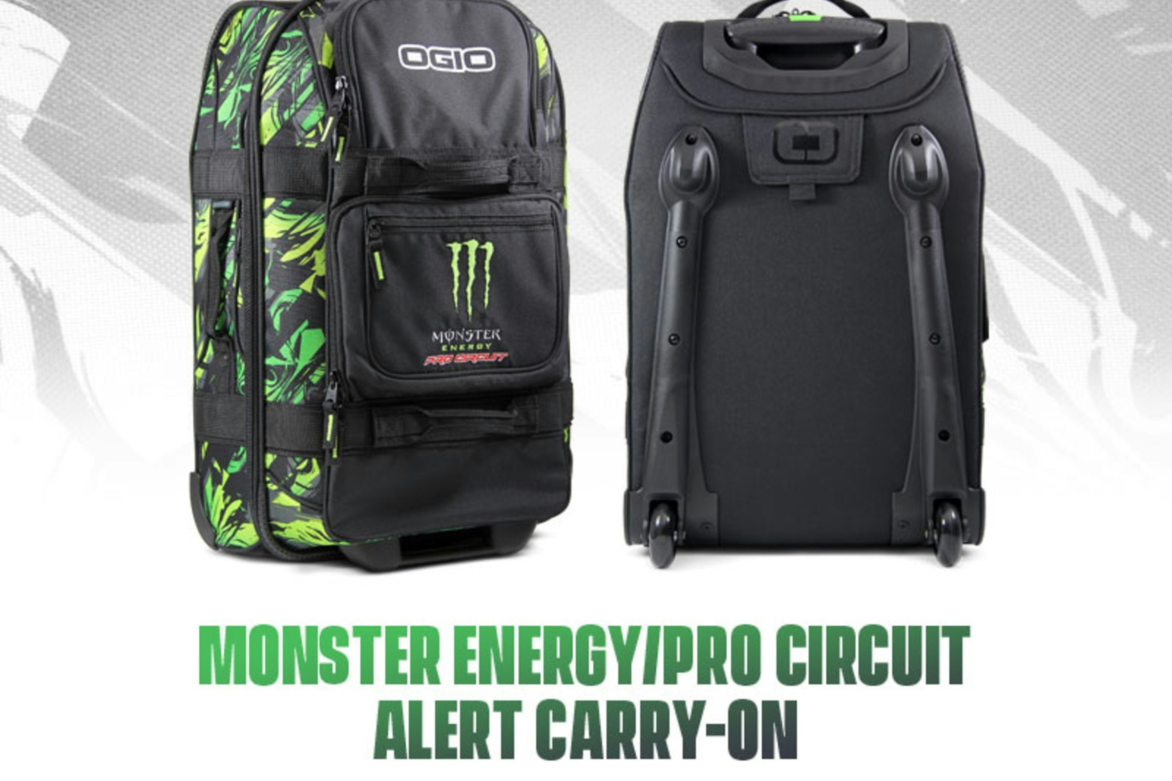Monster Energy/Pro Circuit Alert Carry-On Now Available
