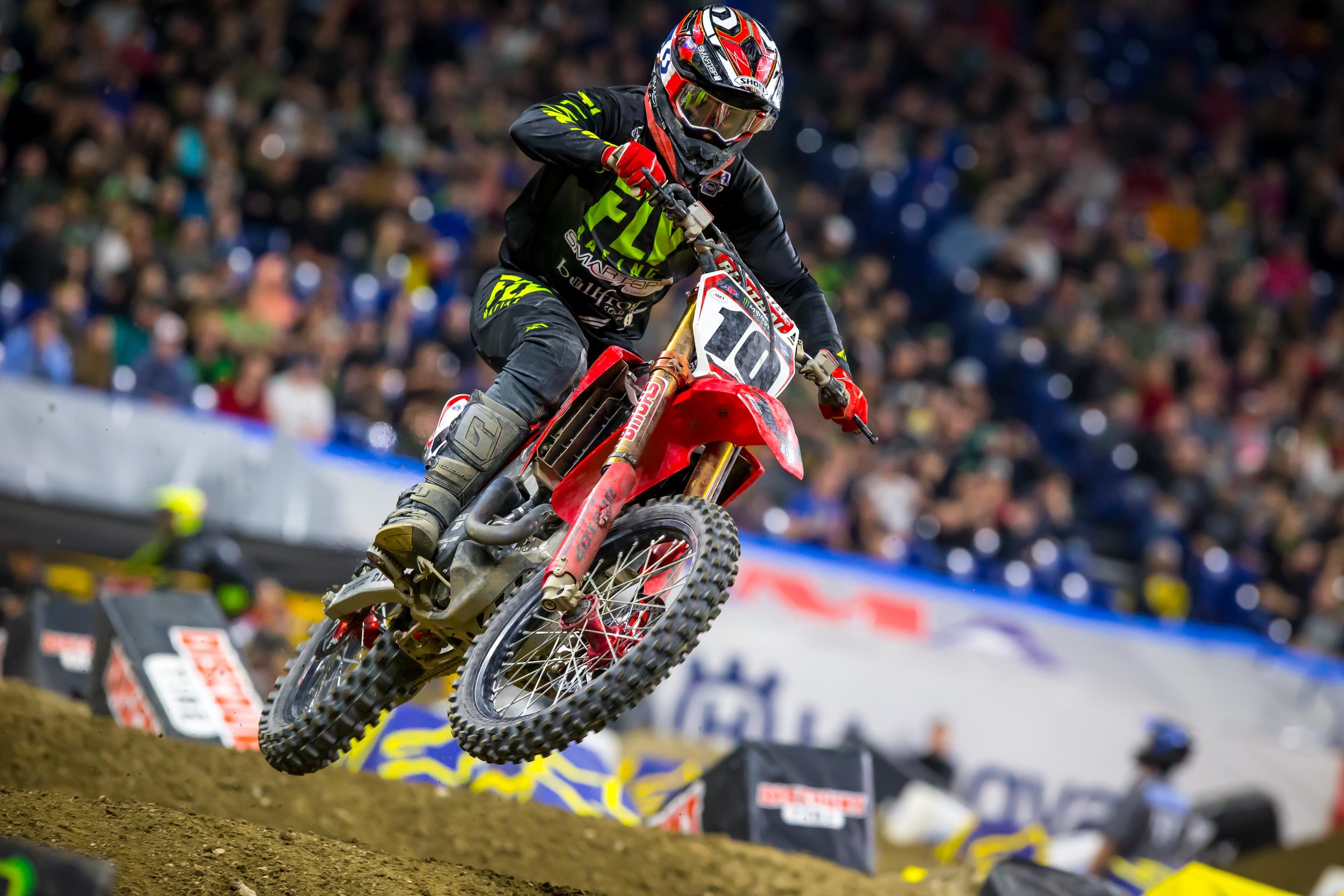 Justin Brayton currently sits in ninth in the 450SX points standings.