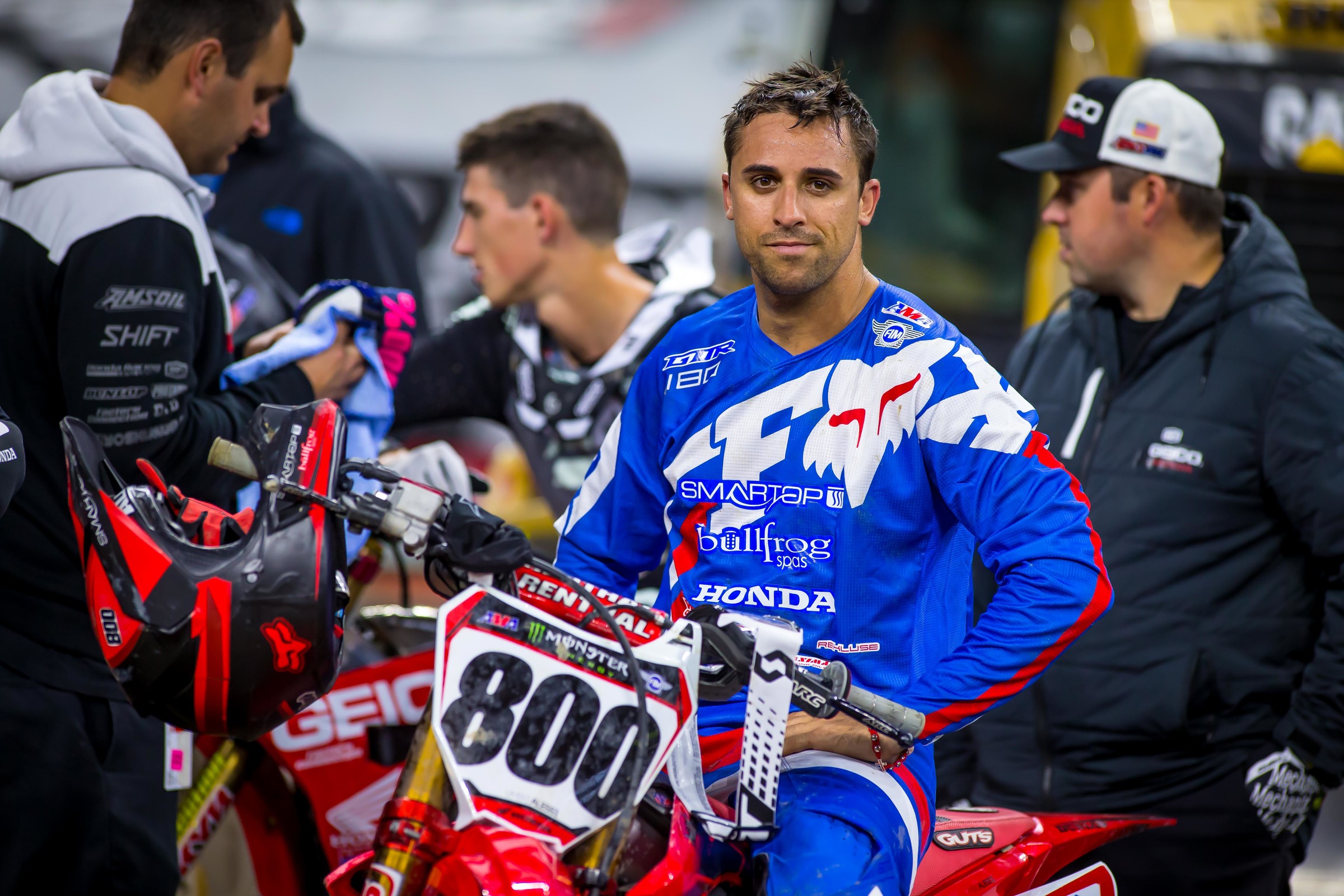 Alessi has finishes of 16-20-17 in the three rounds he has competed in so far this season.