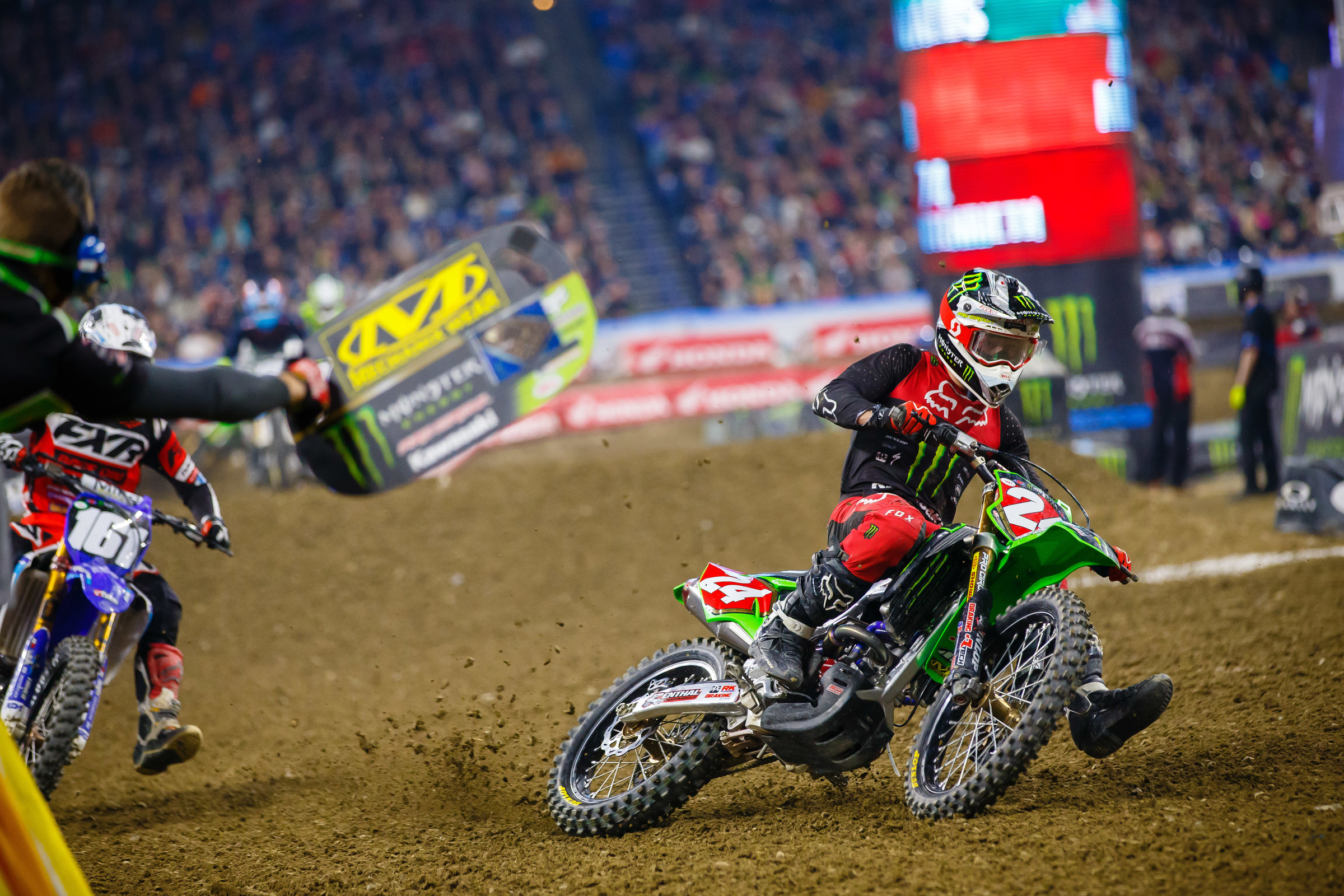 Austin Forkner is part of Pro Circuit's eight-race win streak, and has led all but three total main event laps in 250SX East events.