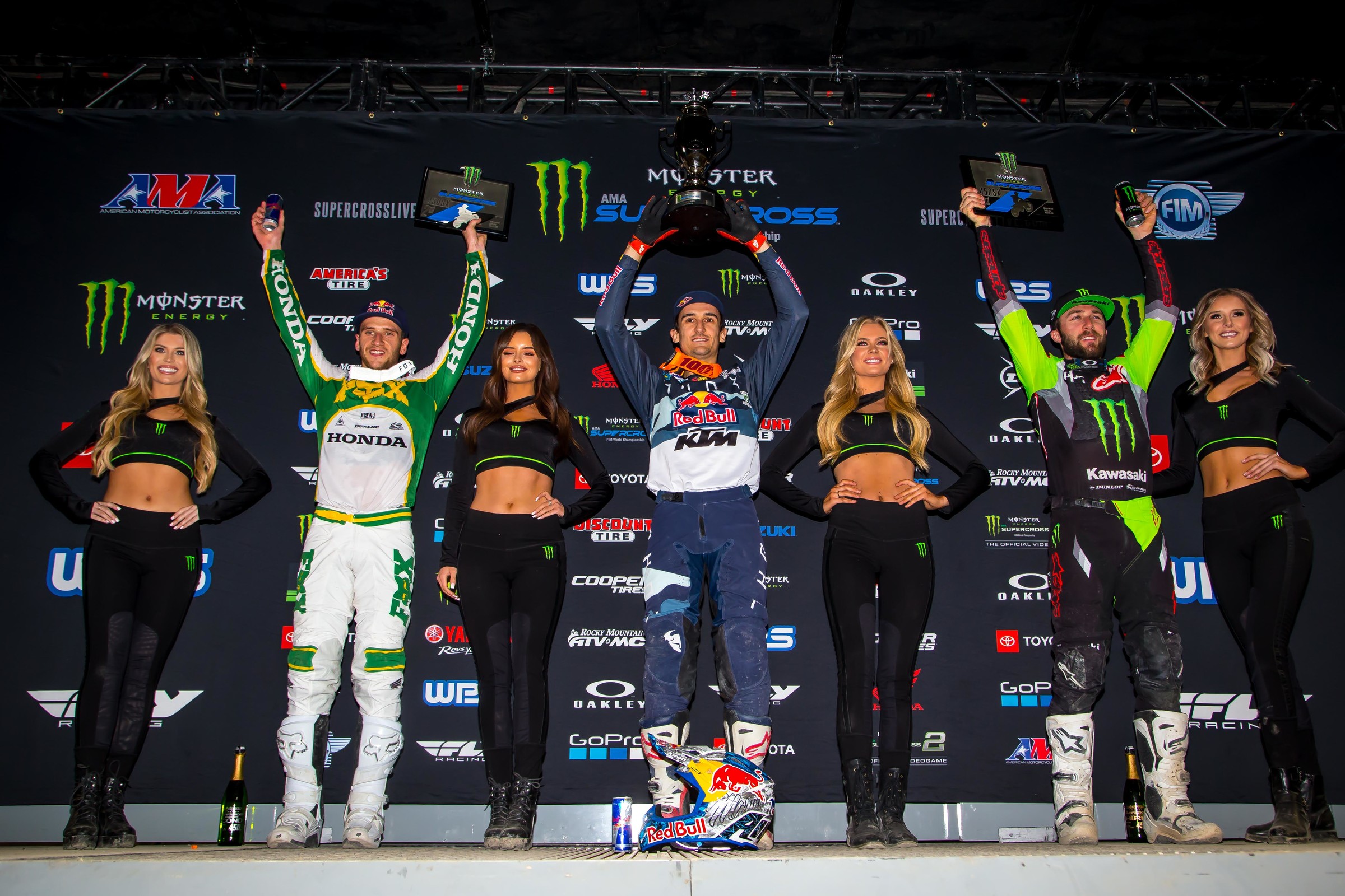 Ken Roczen was back on the podium for the first time since Arlington