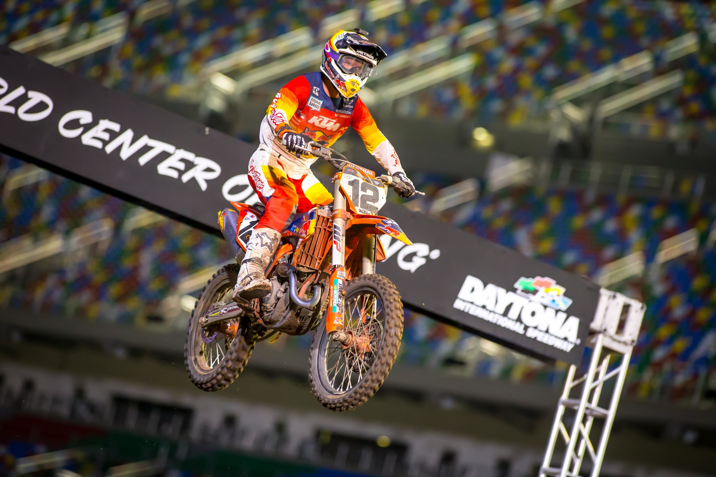 McElrath last raced in Daytona, where he rode his 250 SX-F to a 12th-place finish in 450SX.