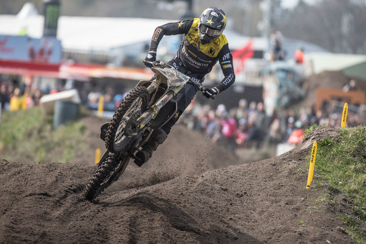 Rockstar Energy IceOne Husqvarna’s Arminas Jasikonis.