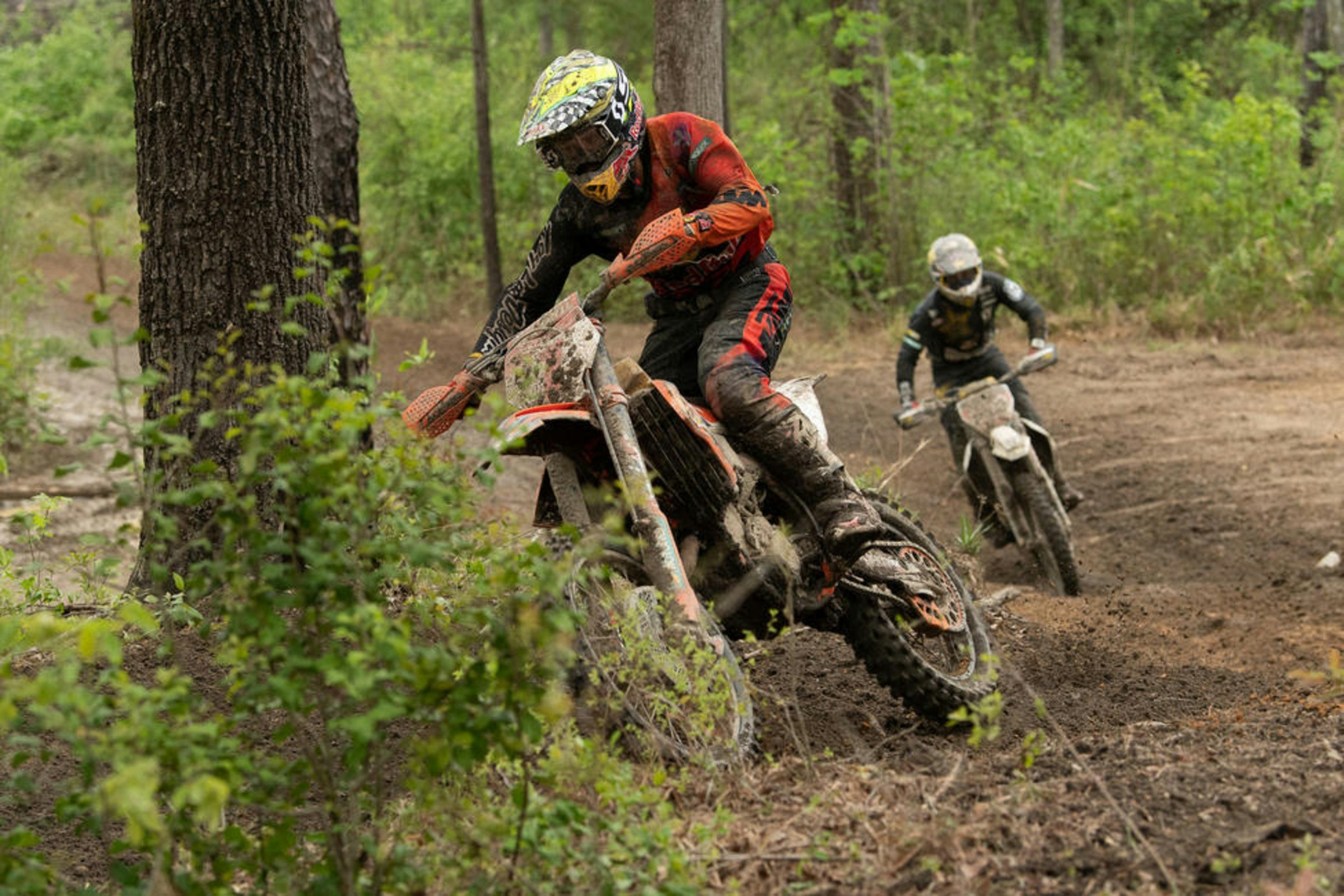 Kailub Russell Conquers Camp Coker Bullet GNCC After An Intense Battle