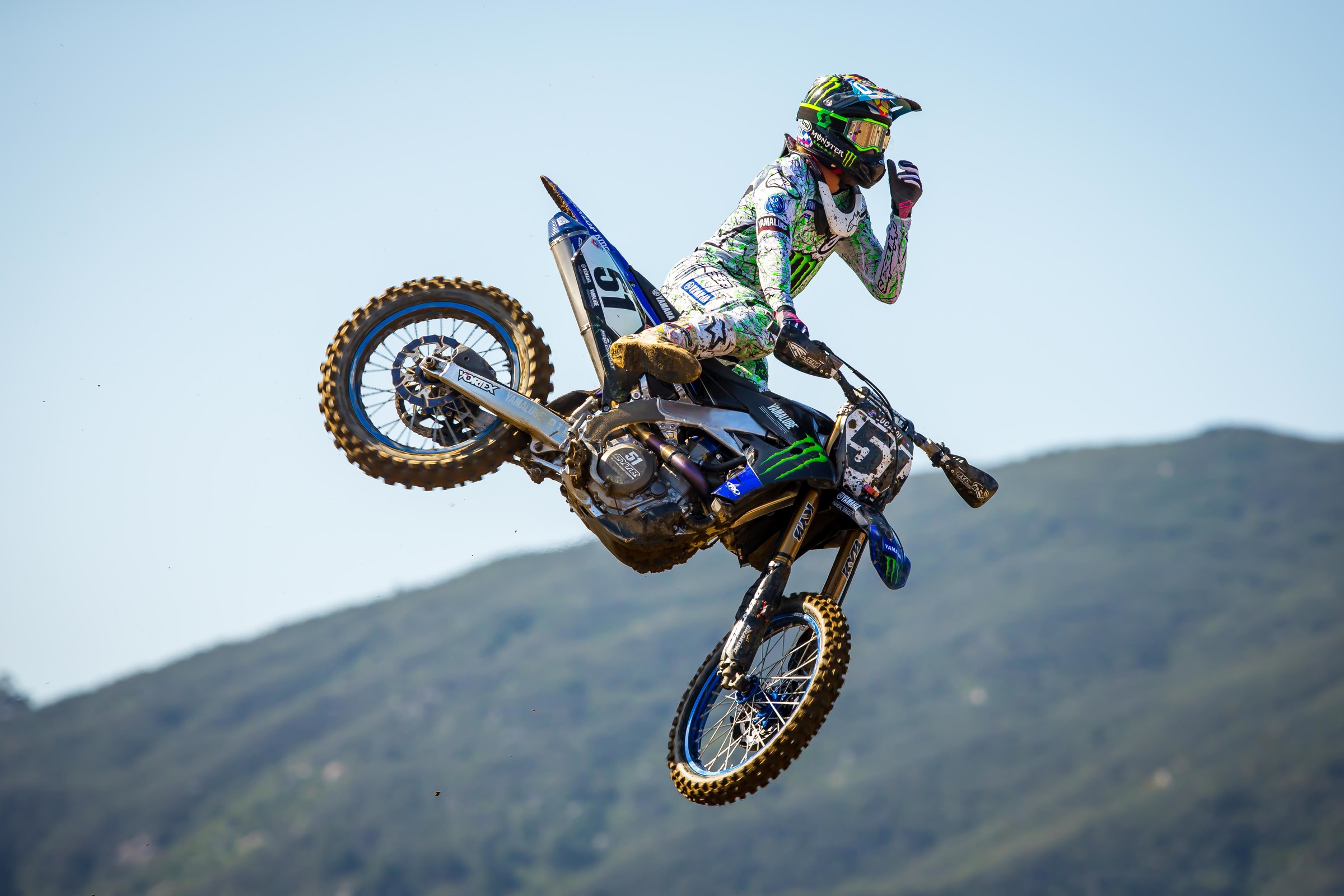 Justin Barcia, who broke his wrists during supercross, was eleventh fastest in 450 combined qualifying.