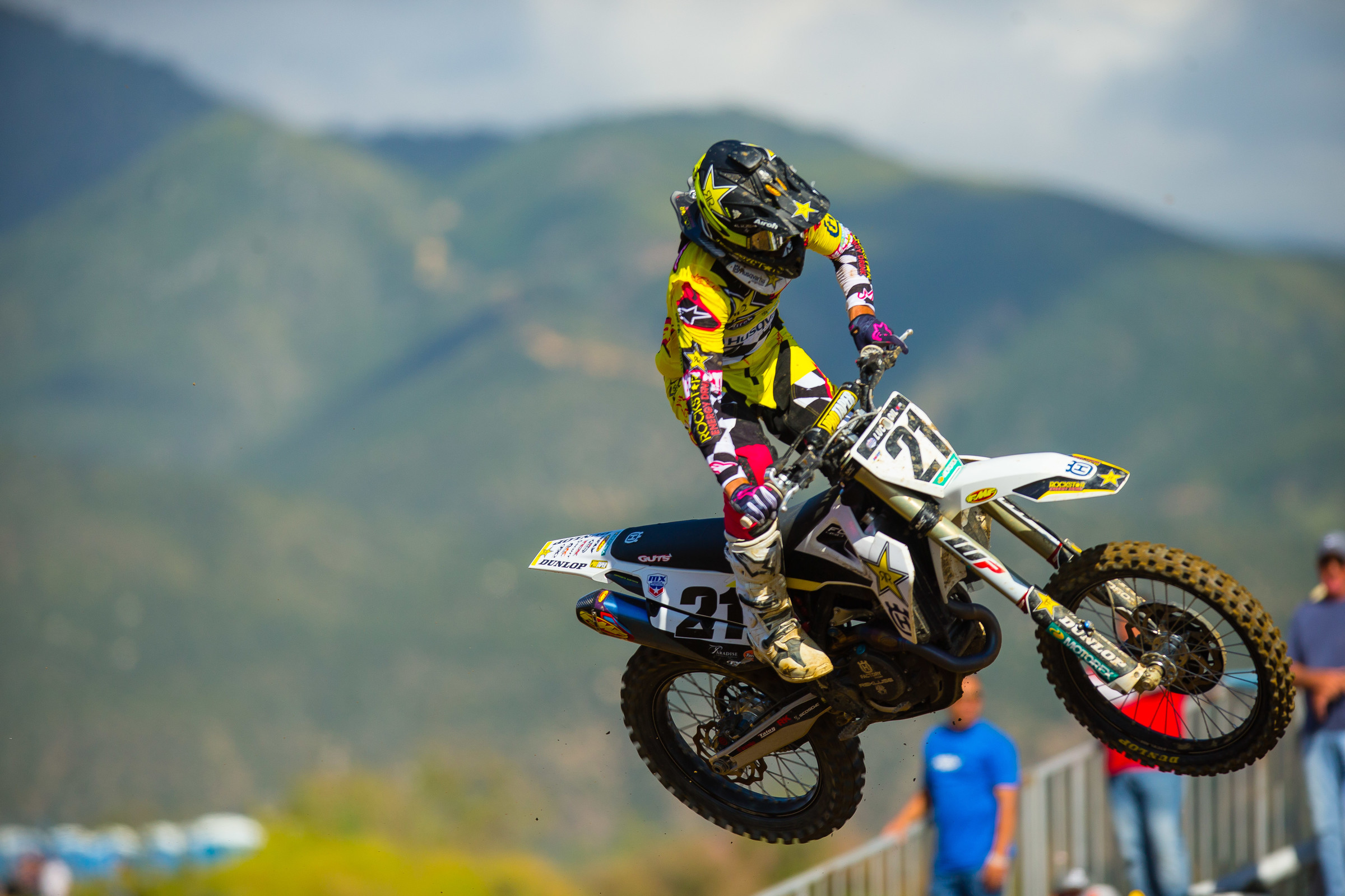 Although he wasn't on the podium this weekend, Jason Anderson had another solid race, going 4-5 for fifth overall.