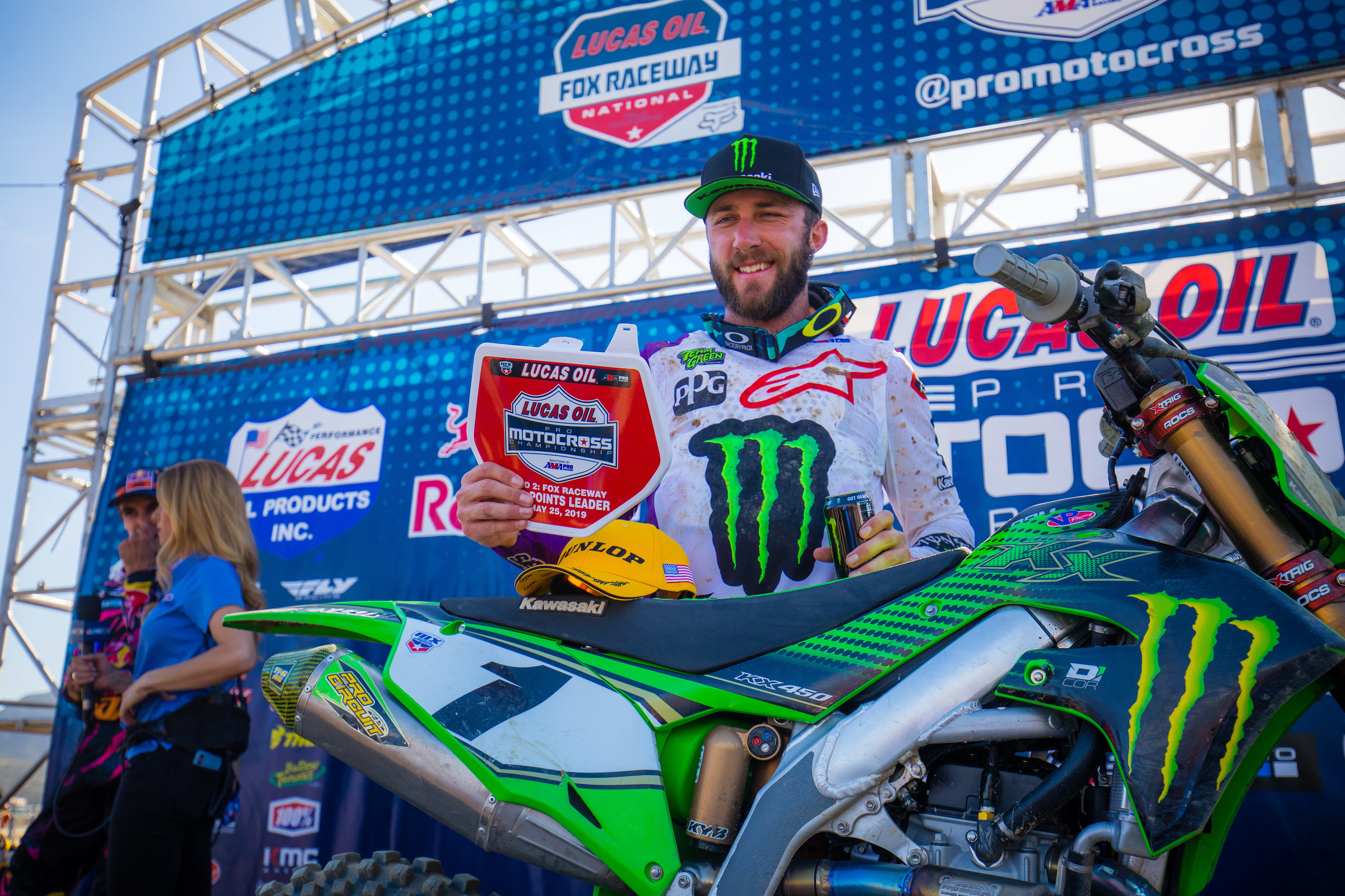 Tomac took over the 450 Class points lead following his overall win at the Fox Raceway National.