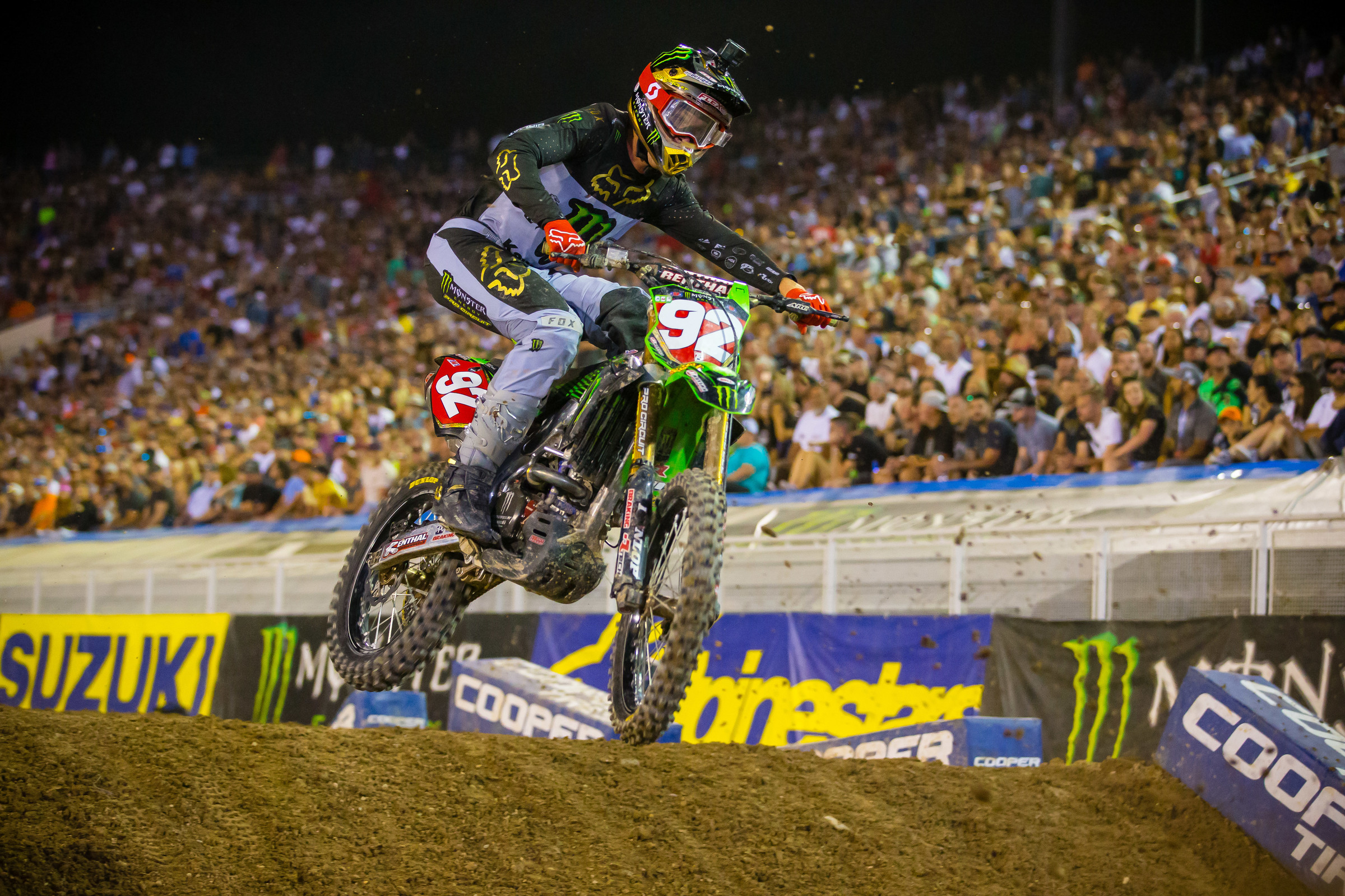 Cianciarulo at the 2019 Las Vegas Supercross.