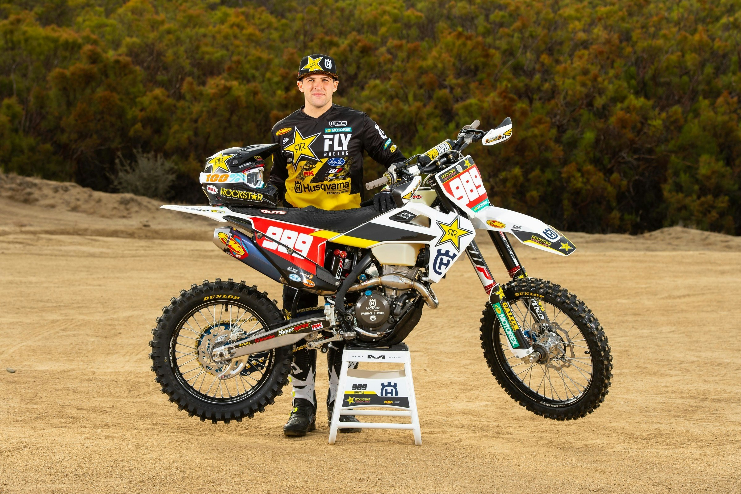 Thad Duvall Inks Extension with Rockstar Energy Husqvarna