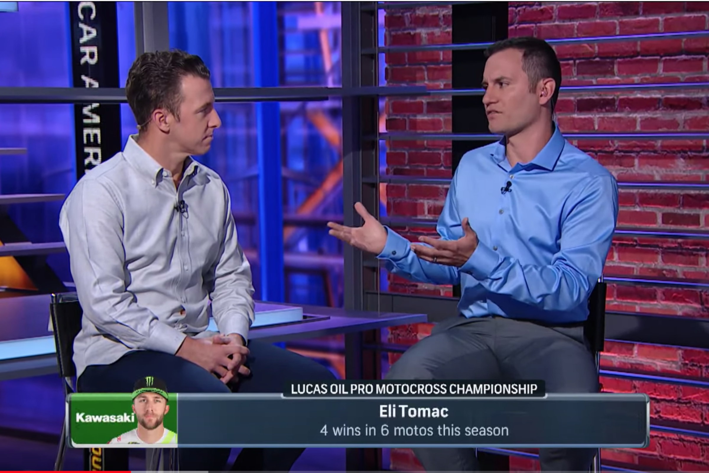 Watch: Racer X's Jason Weigandt Talking Moto on NBCSN's <em>Motorsports Hour</em>