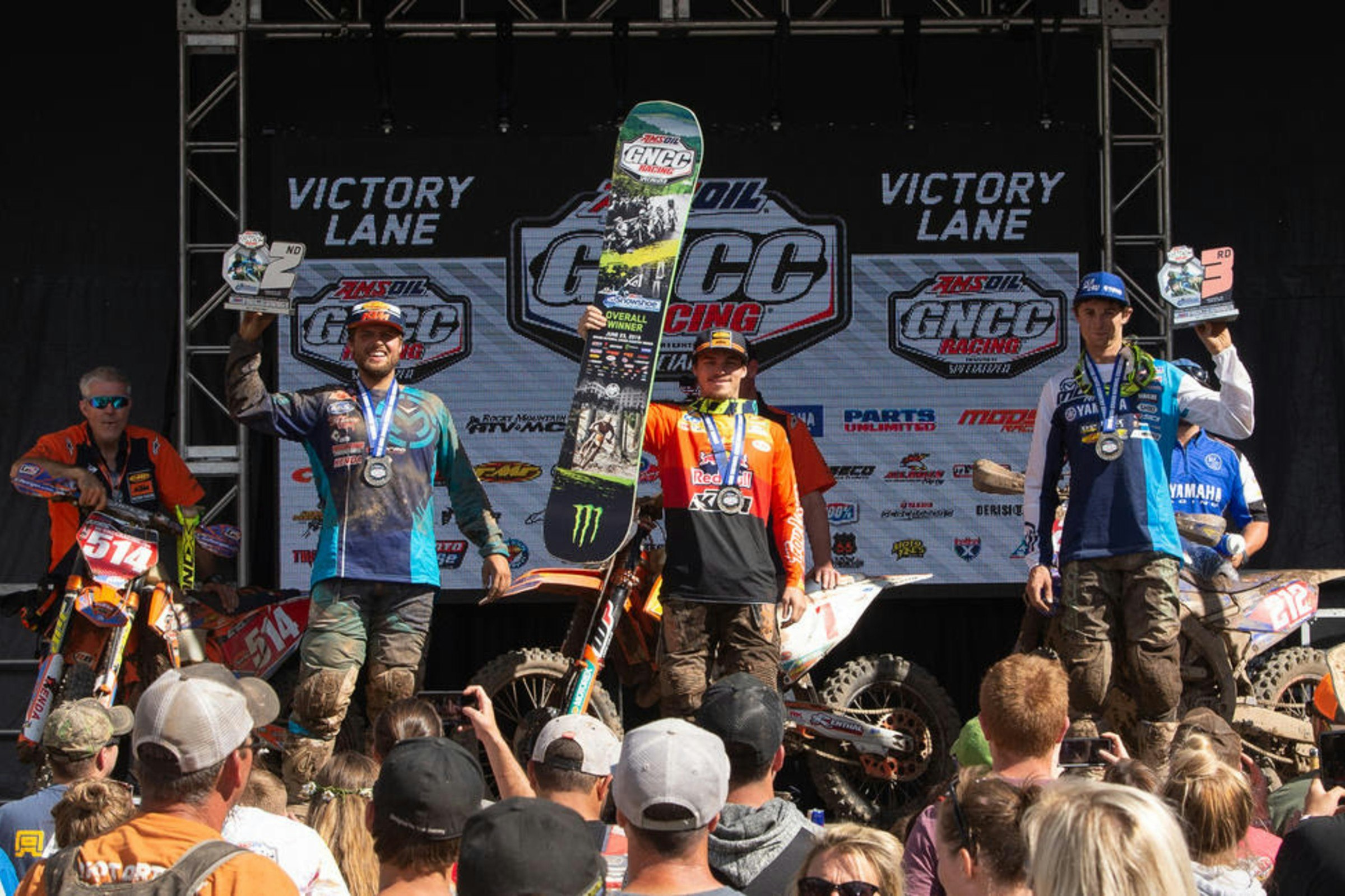 Kailub Russell Clinches Fifth Overall of 2019 at Snowshoe GNCC