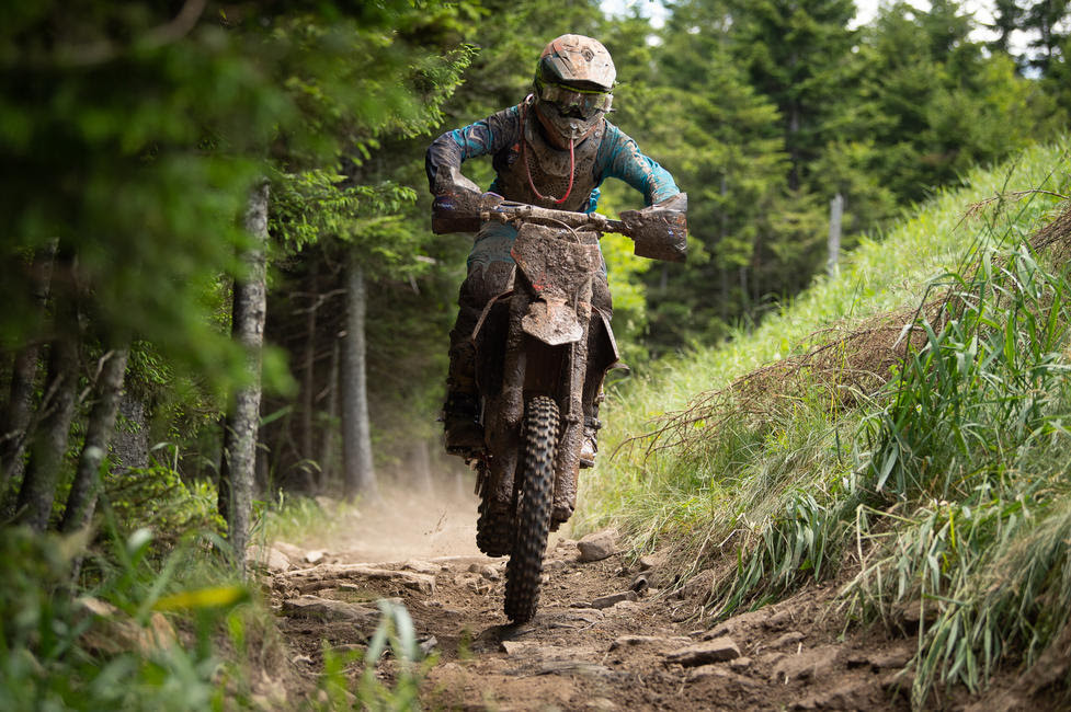 Steward Baylor Jr. came through second overall after battling with K. Russell throughout the duration of the race.