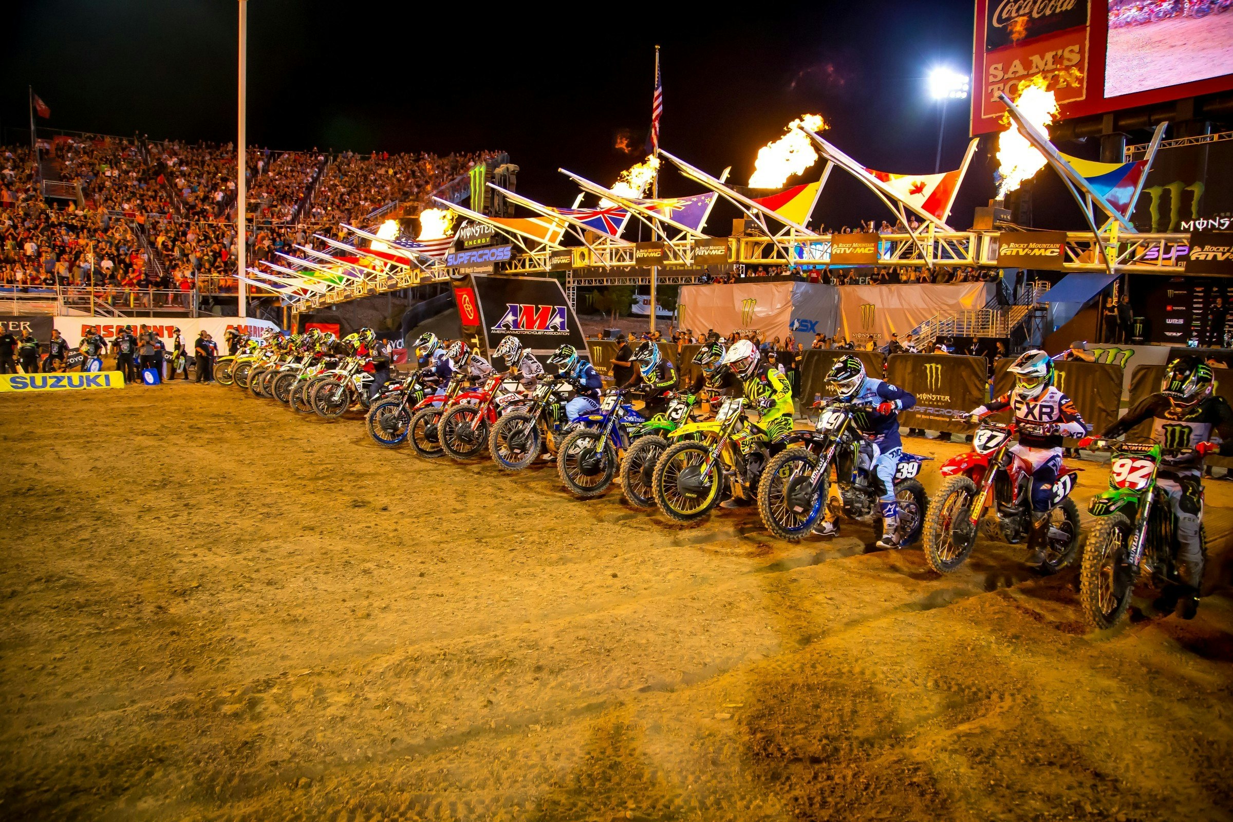 2020 Monster Energy AMA Supercross Schedule Announced