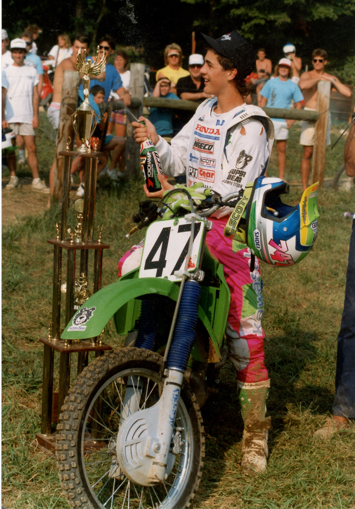 Emig in 1989 at Loretta Lynn’s Ranch.