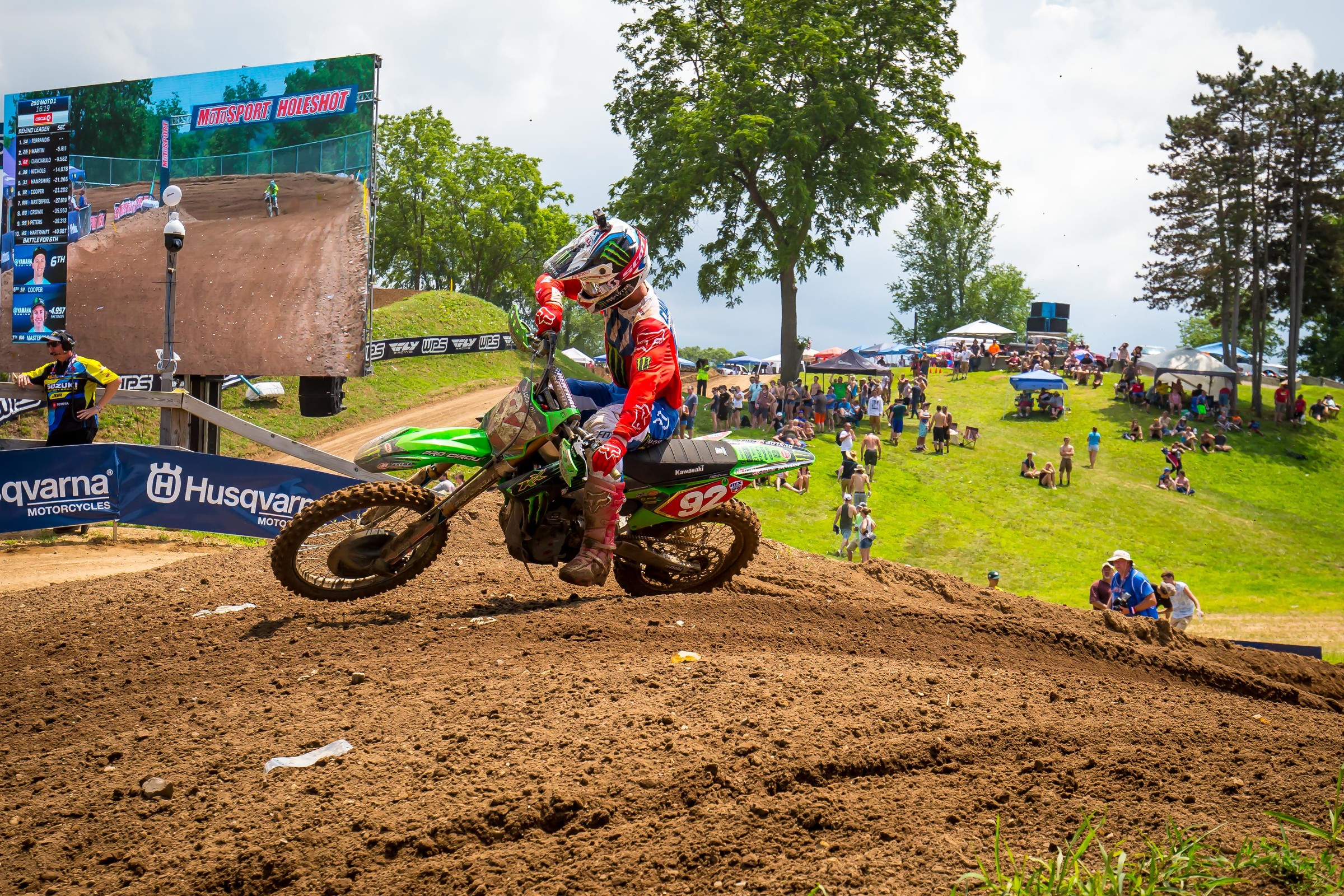Cianciarulo at the 2019 RedBud National.