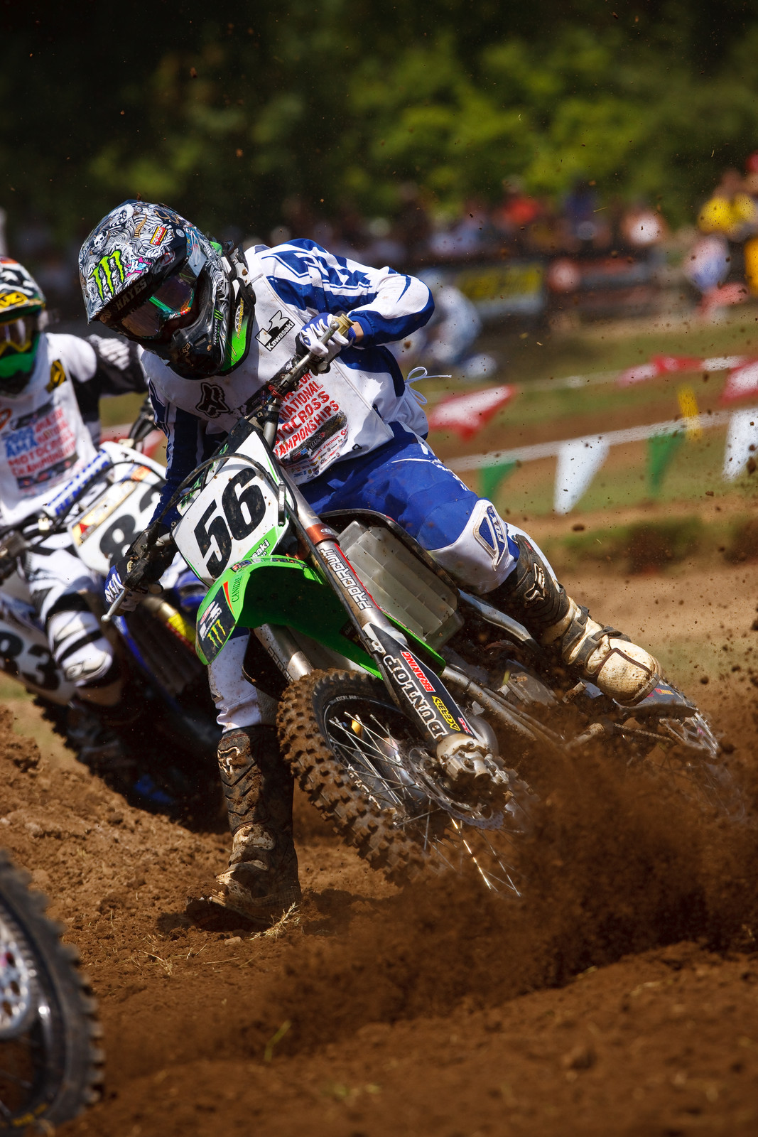 Hayes at the 2009 AMA Amateur National Motocross Championship at Loretta Lynn Ranch.