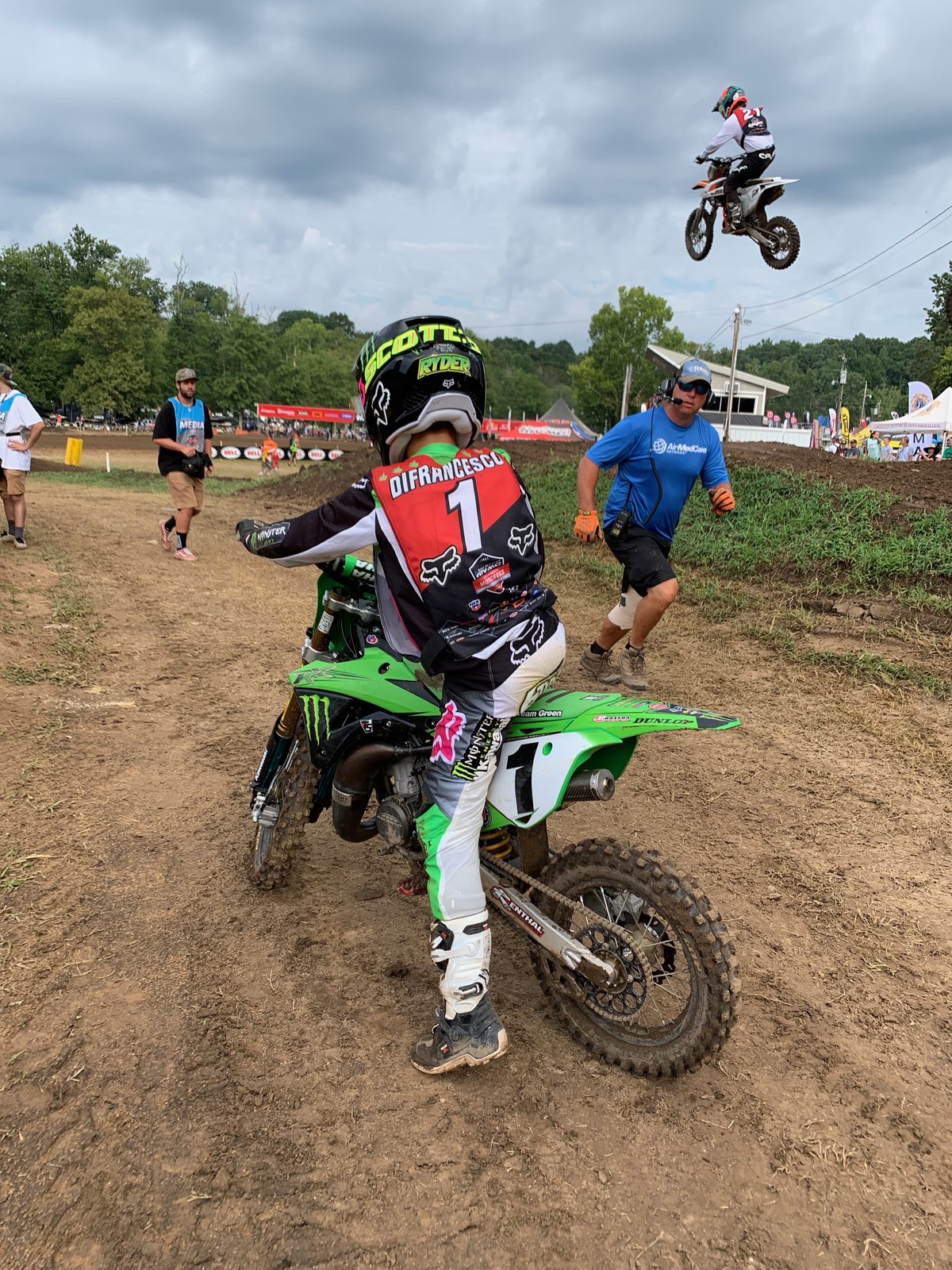 And Ryder D. may have jinxed himself when he rode out with