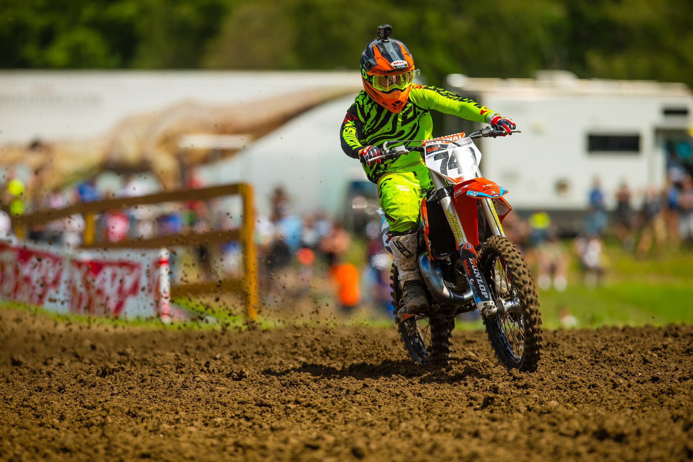 Racer X Films: Trevor Schmidt 125 All Star Race Full Moto | 2019 Unadilla