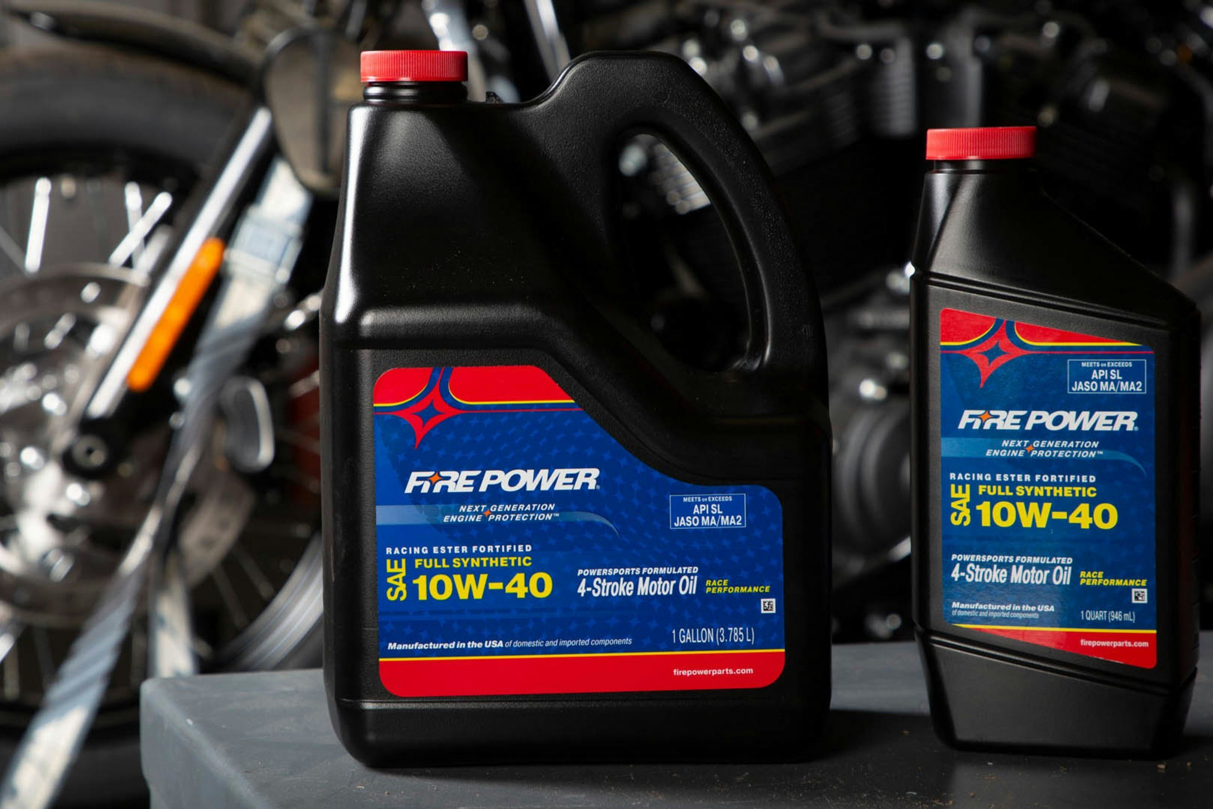 Fire Power Releases Racing Motor Oils