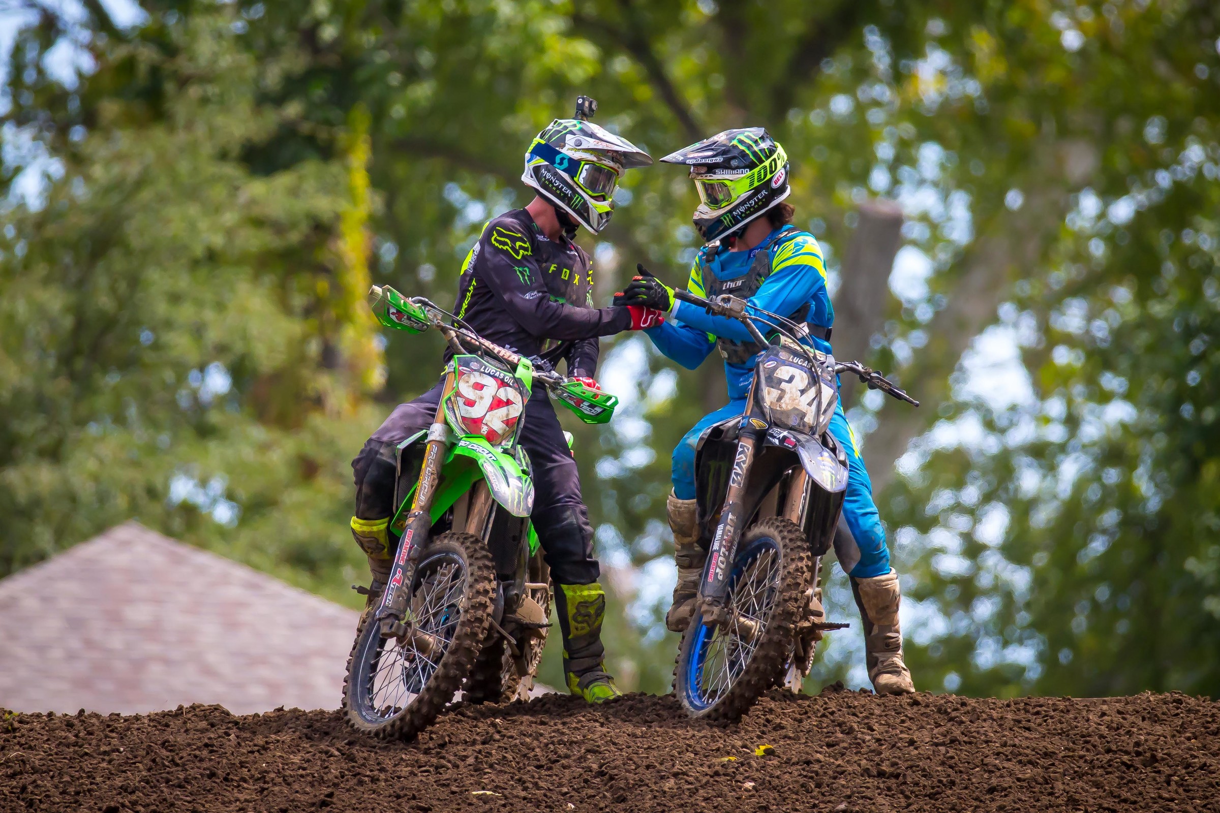 After battling through two championships against one another this year, Cianciarulo and Ferrandis battled for the last time in the 250 Class.