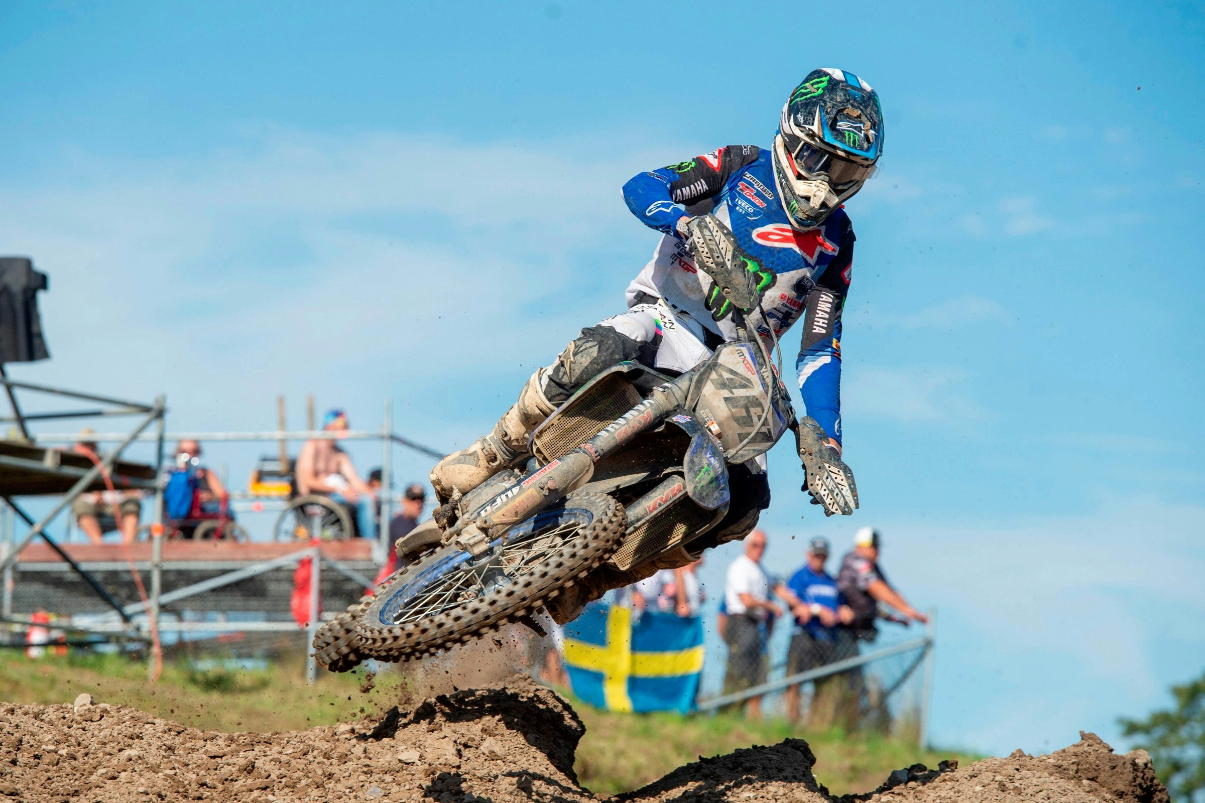 Romain Febvre Suffers Broken Femur at MXGP of Sweden