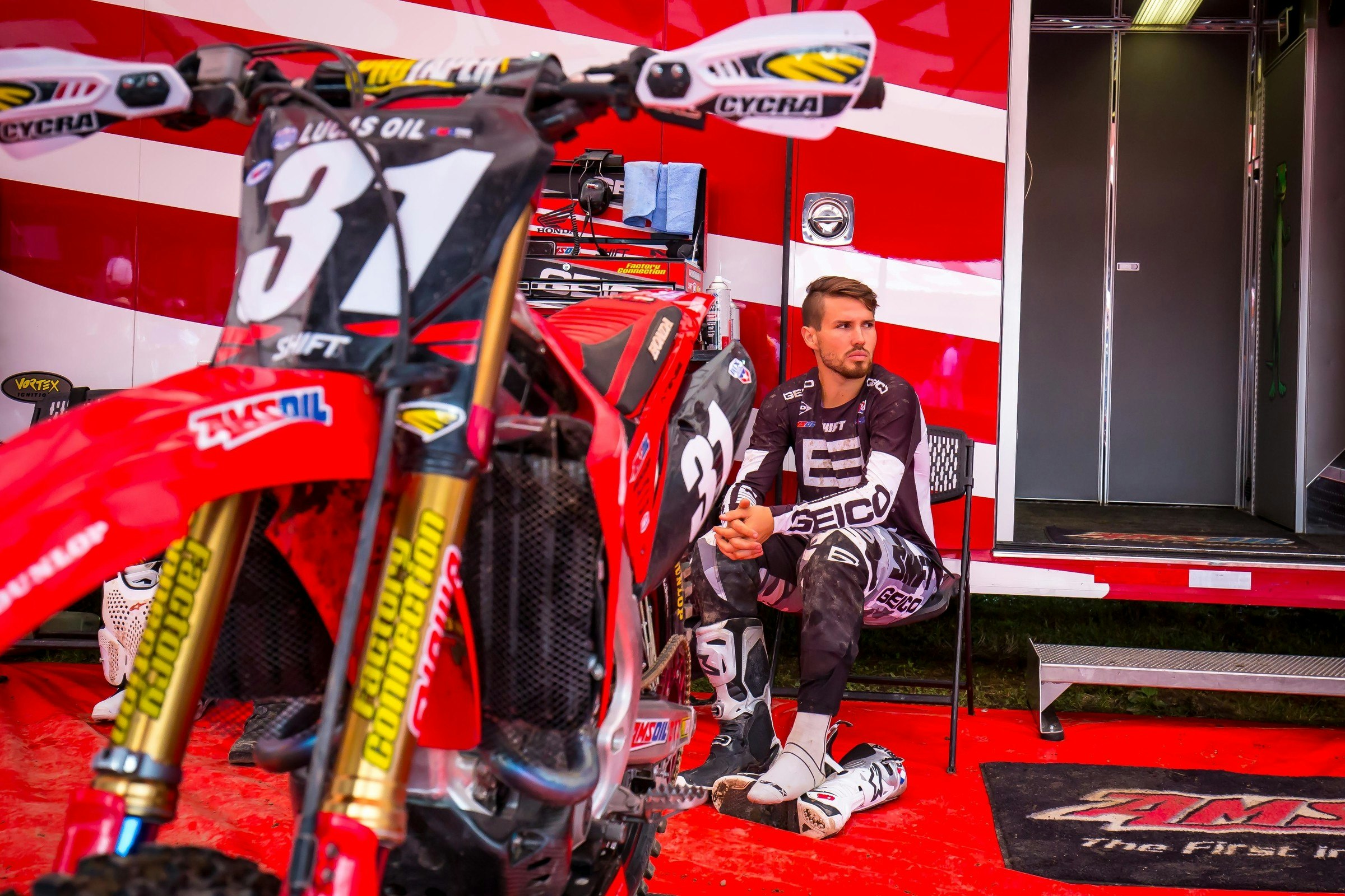 RJ Hampshire Confirms GEICO Honda Departure