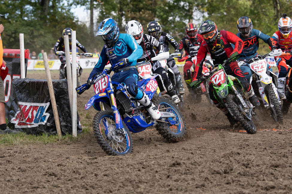 Ricky Russell grabbed the XC1 holeshot award and pushed throughout the race, finishing second overall.