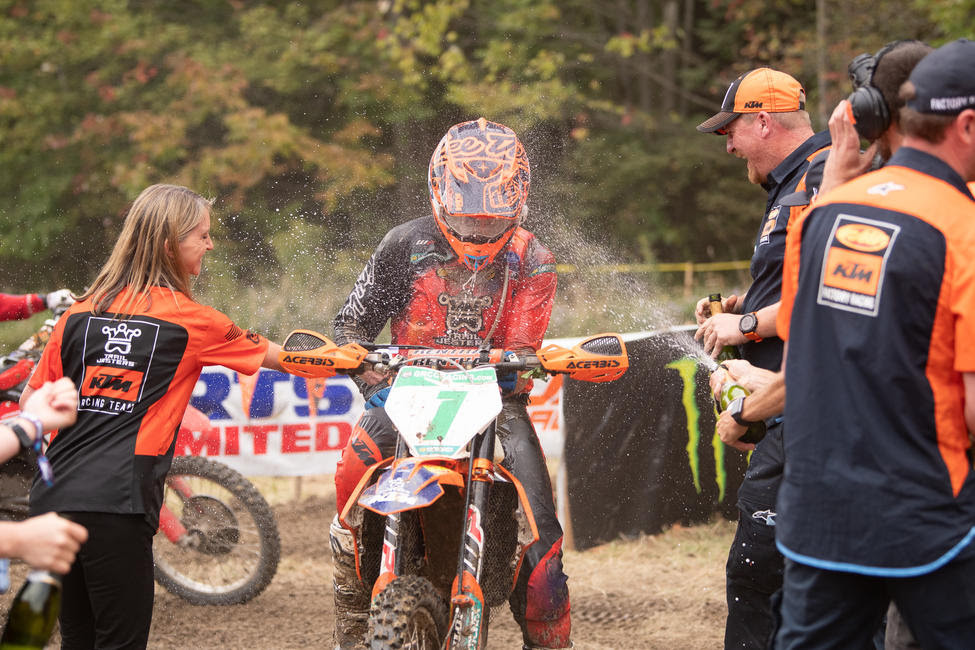Ben Kelley clinched the XC2 250 Pro National Championship last round, and is looking to continue his undefeated XC2 season.